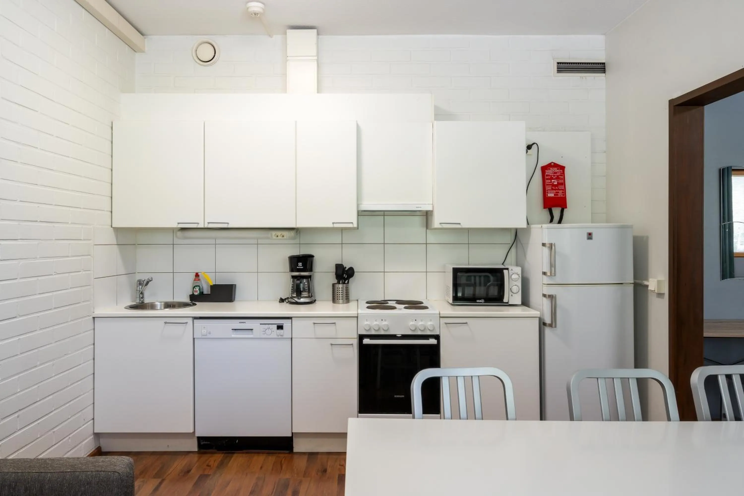 Quadruple Room with Shared Bathroom in Hiisi Hostel Vihti - Private Rooms