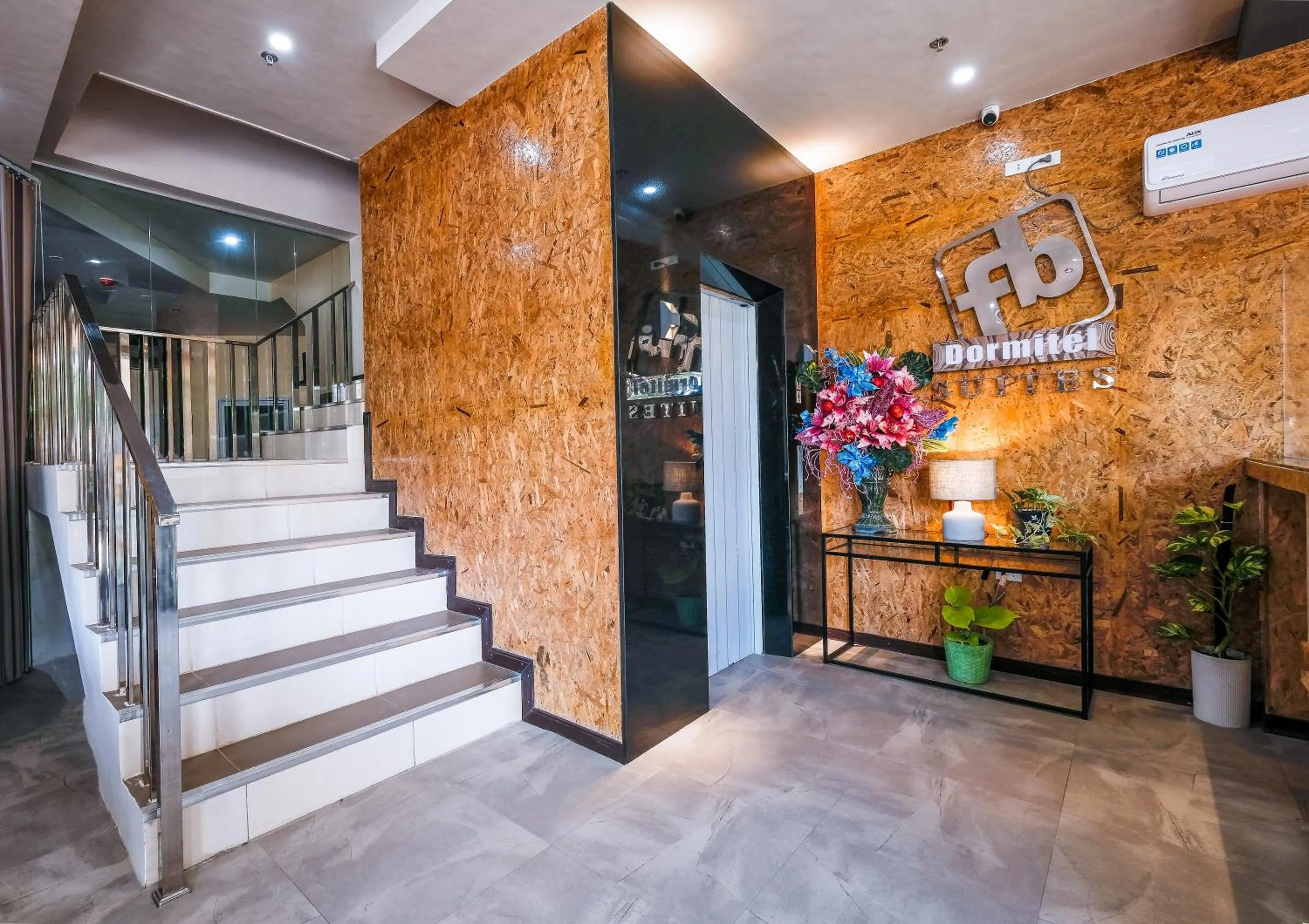 elevator in FB DORMITEL SUITES