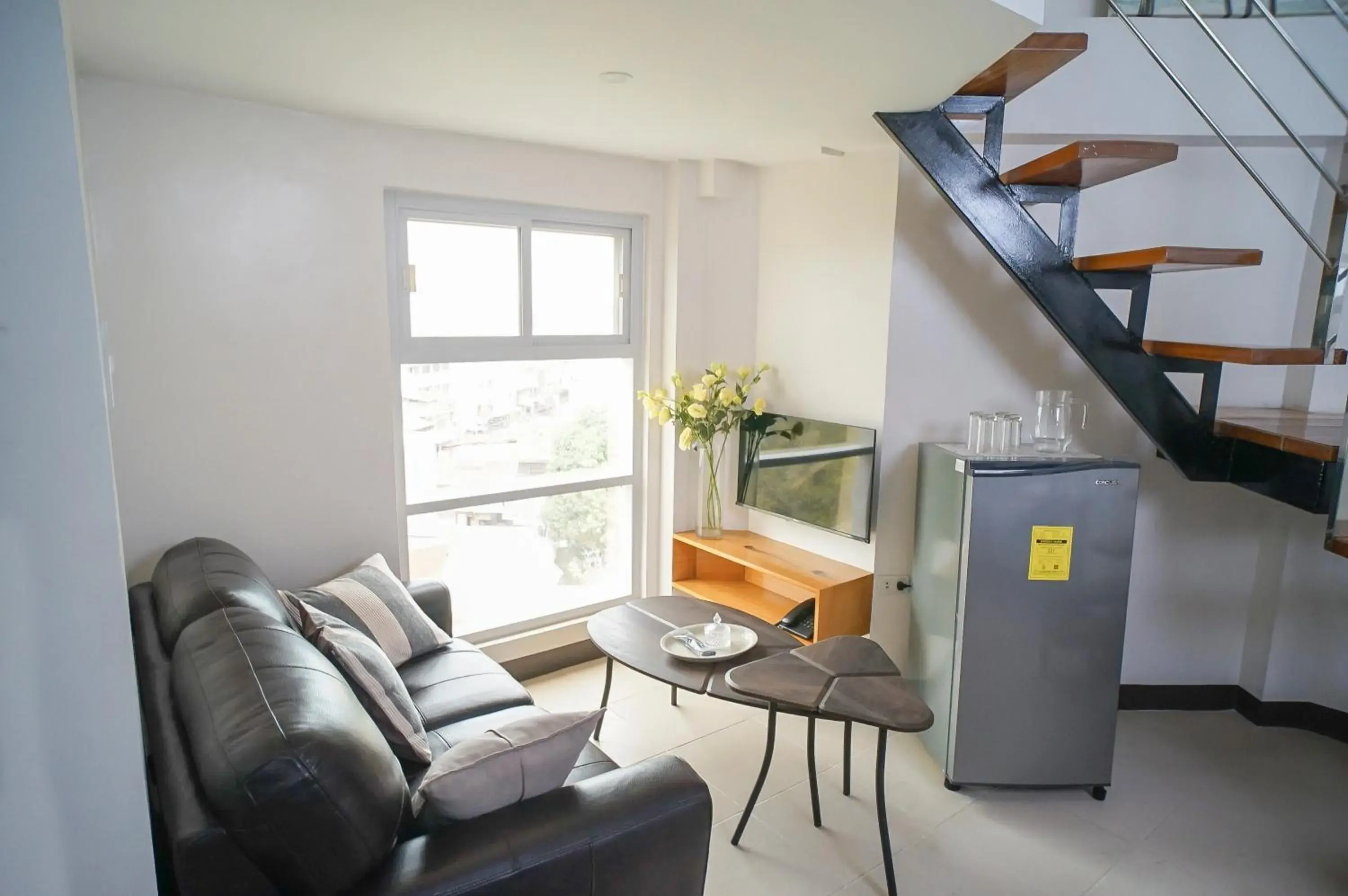 Living room in FB DORMITEL SUITES Living room in FB DORMITEL SUITES