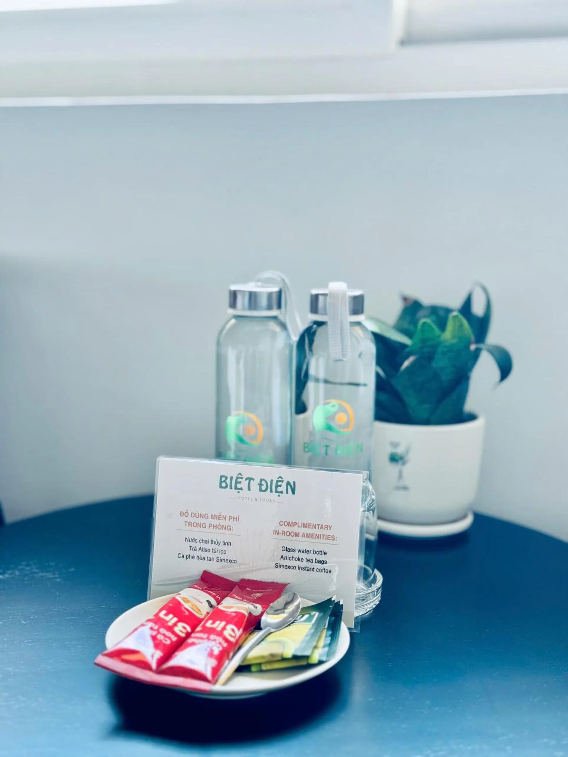 Coffee/tea facilities in Biet Dien Hotel