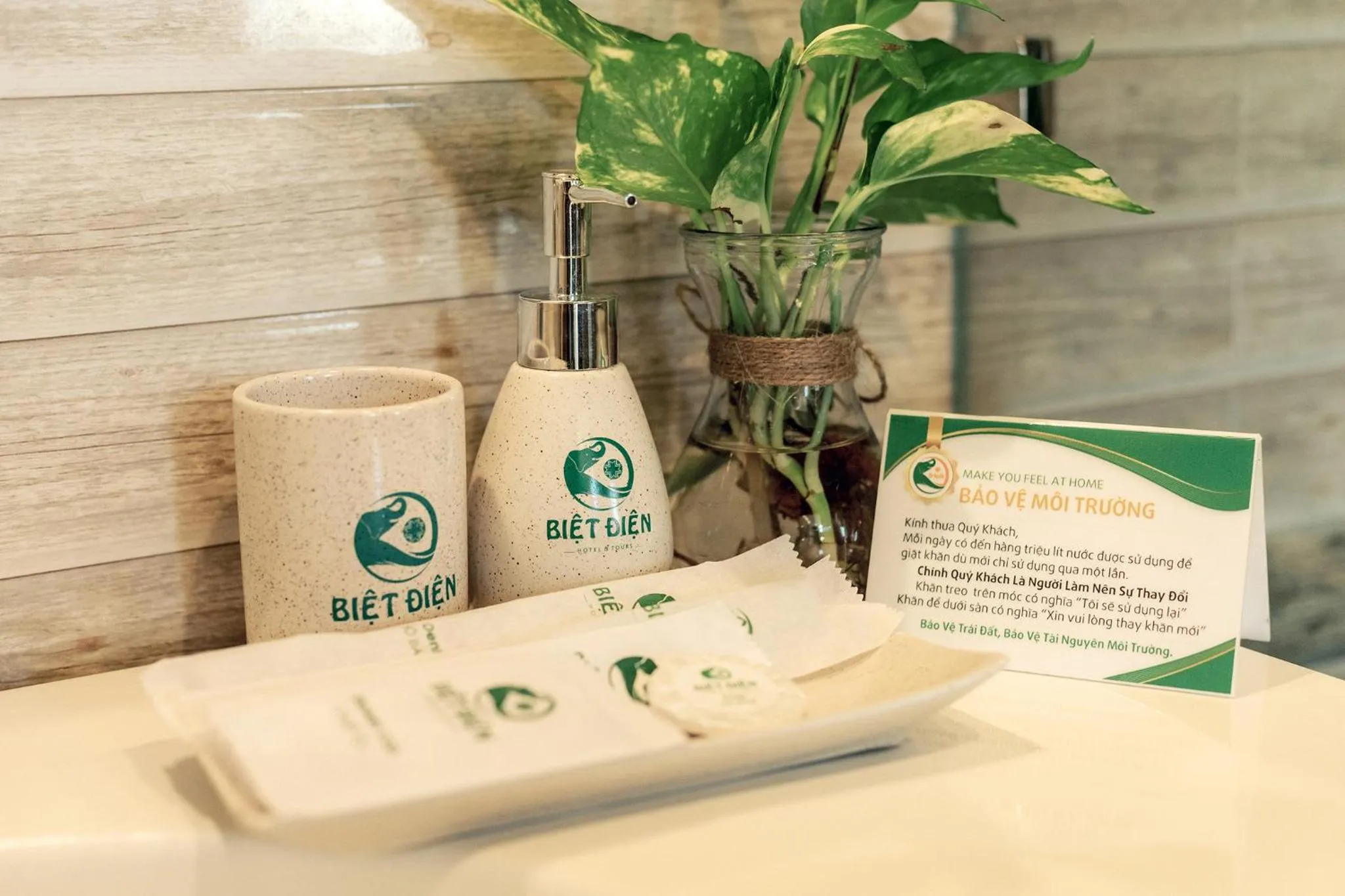 Property logo or sign in Biet Dien Hotel