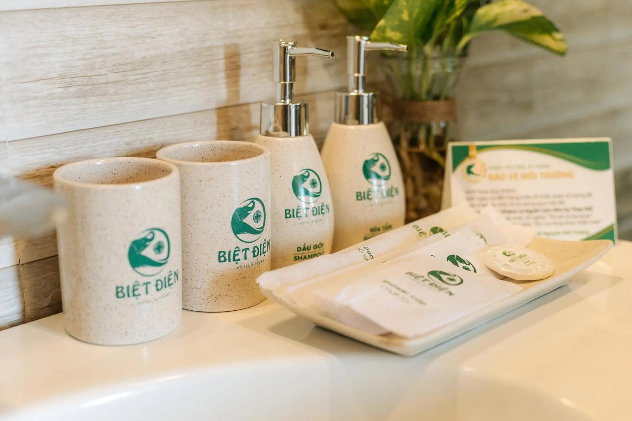 Property logo or sign in Biet Dien Hotel