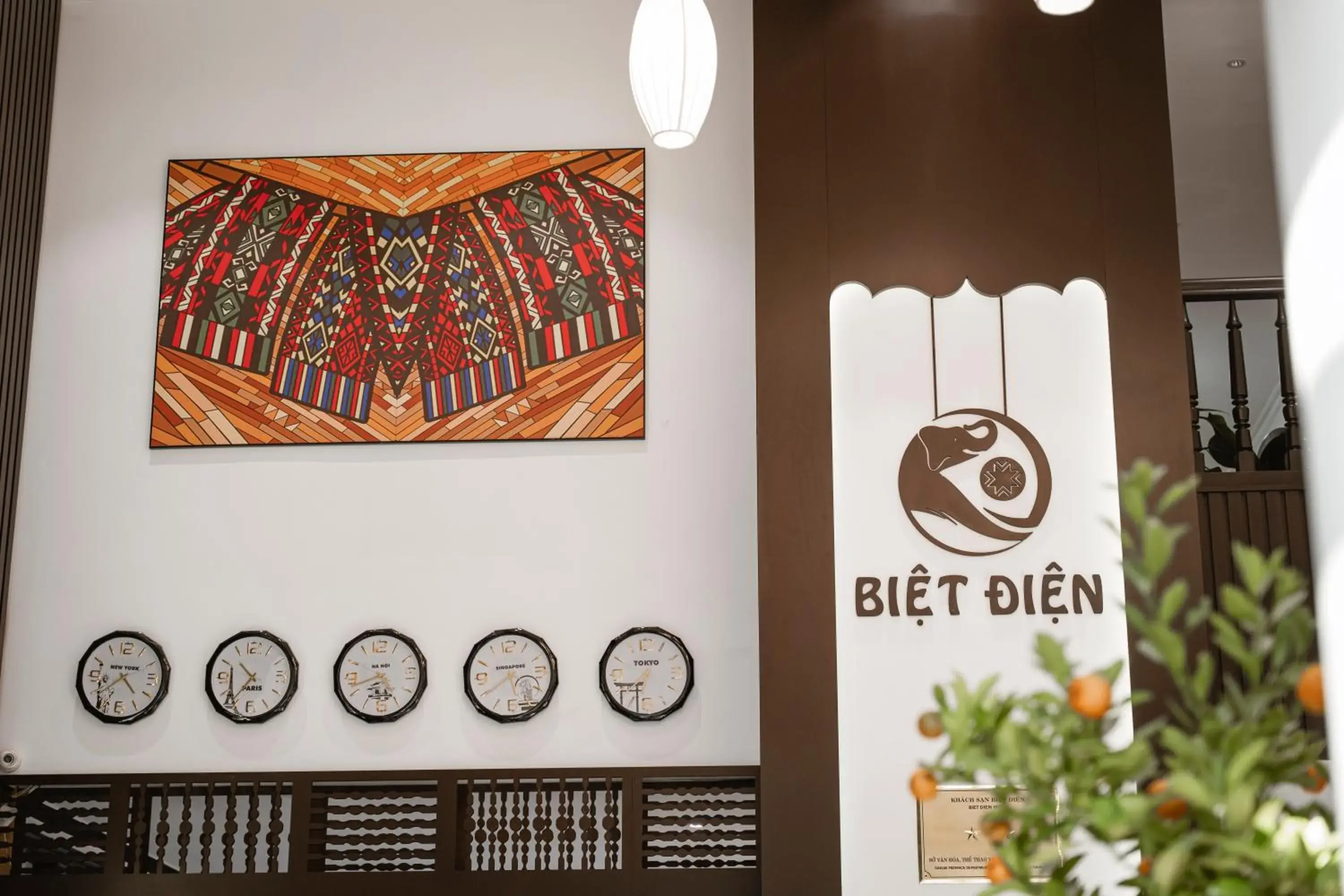 Property building in Biet Dien Hotel Property building in Biet Dien Hotel