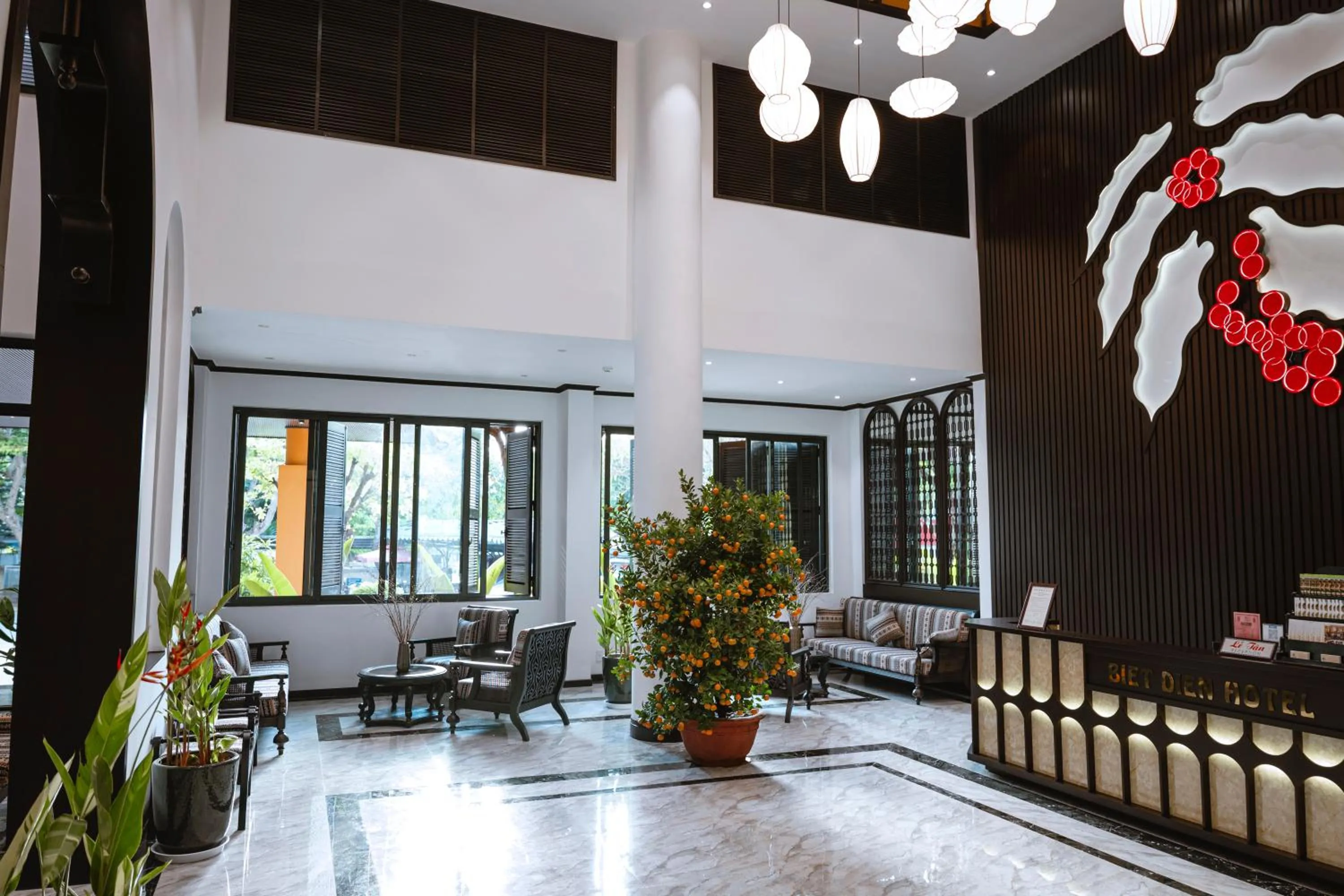 Property building in Biet Dien Hotel