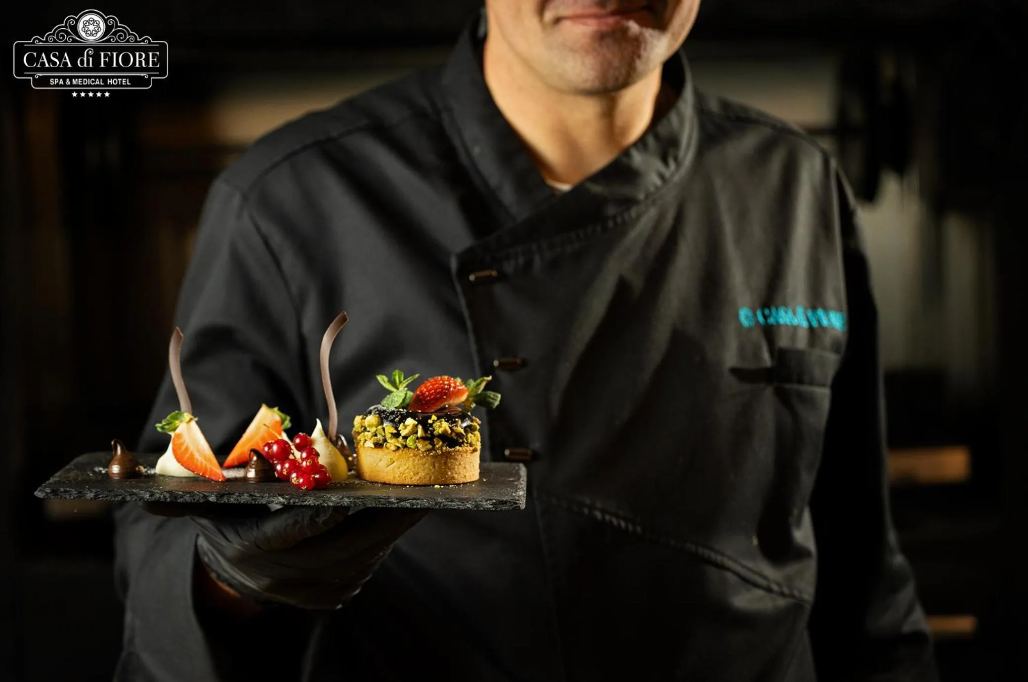 Restaurant/places to eat in Casa di Fiore SPA and Medical Hotel, Mineral Pools & Private Beach