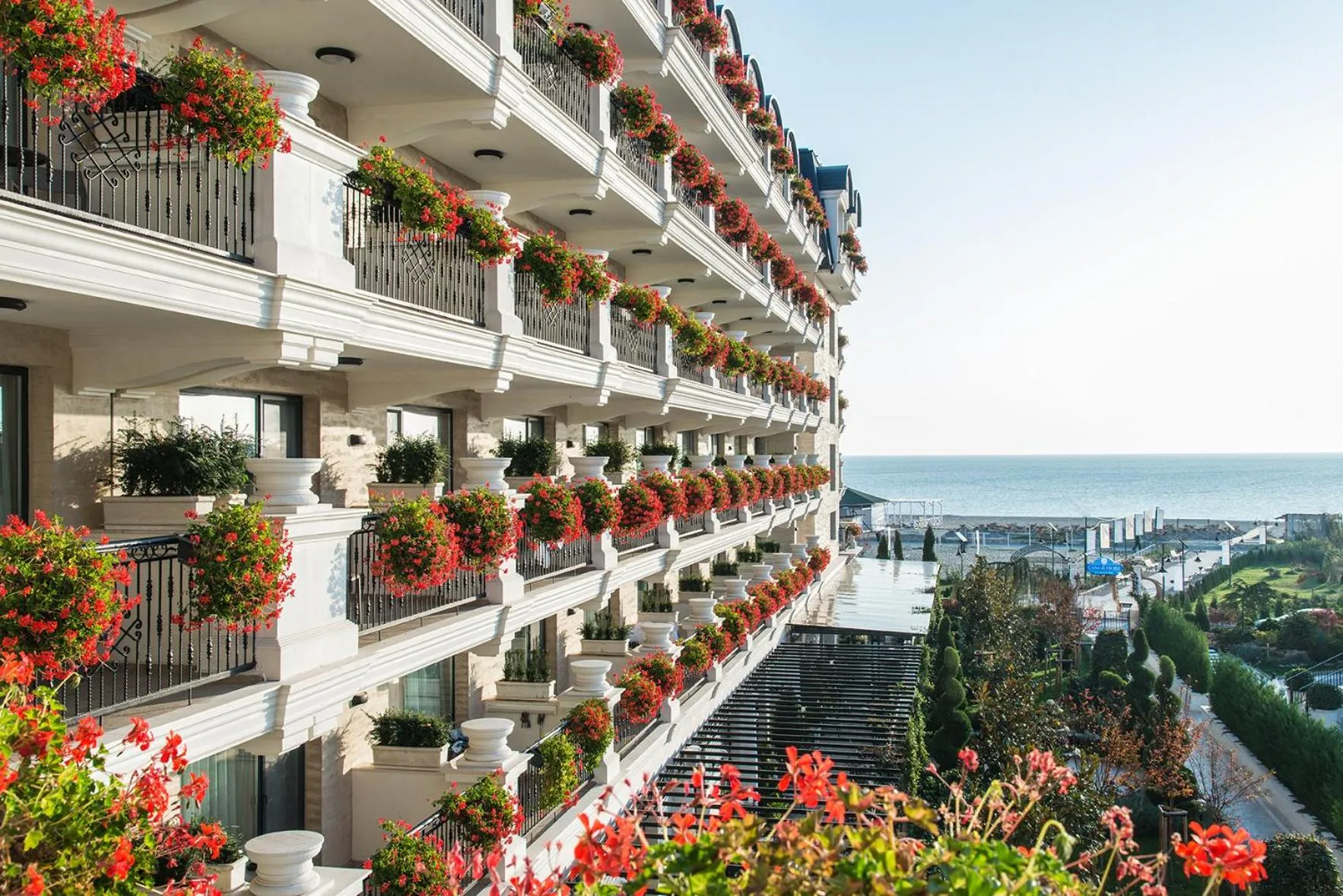 Property building in Casa di Fiore SPA and Medical Hotel, Mineral Pools & Private Beach