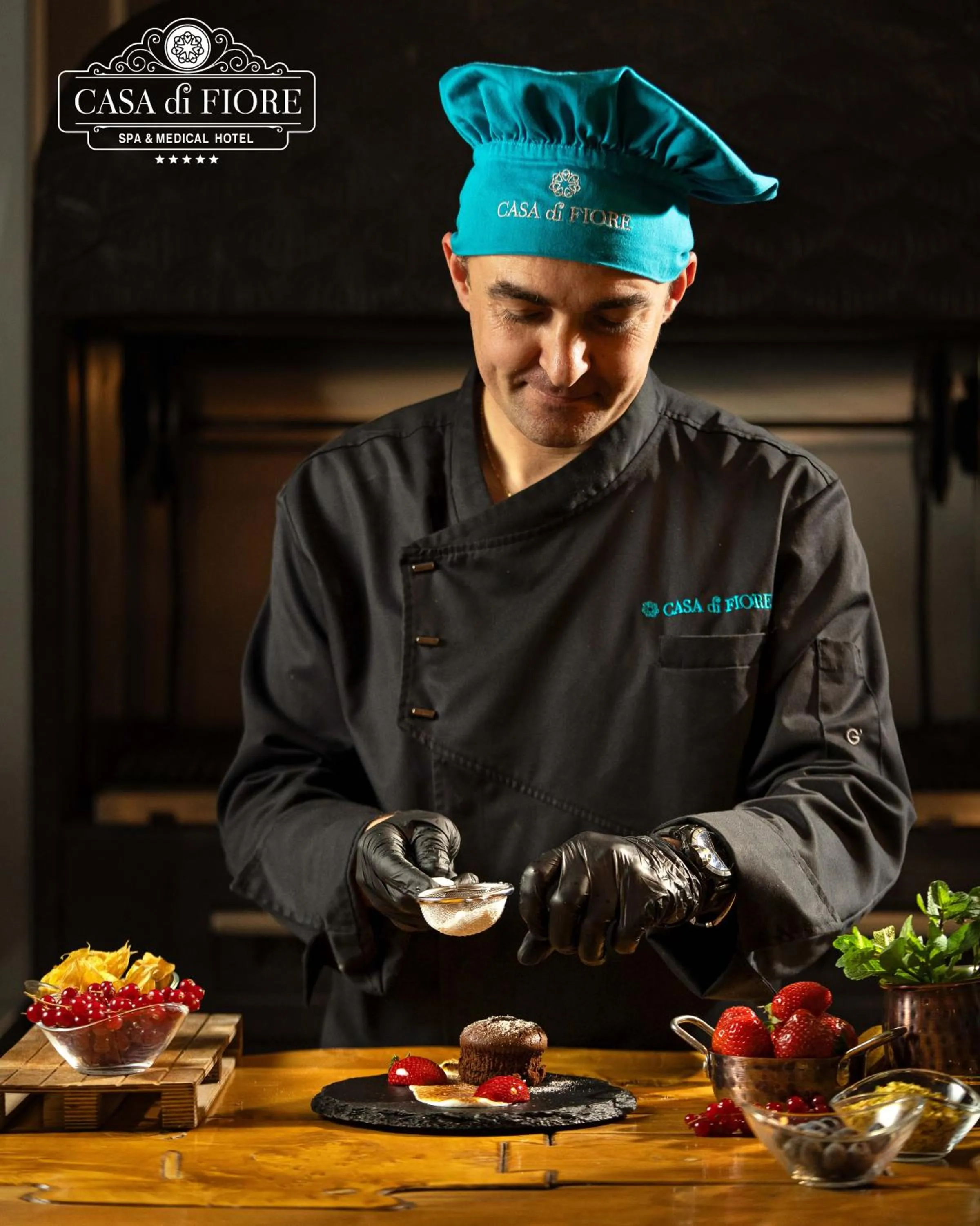 Restaurant/places to eat in Casa di Fiore SPA and Medical Hotel, Mineral Pools & Private Beach