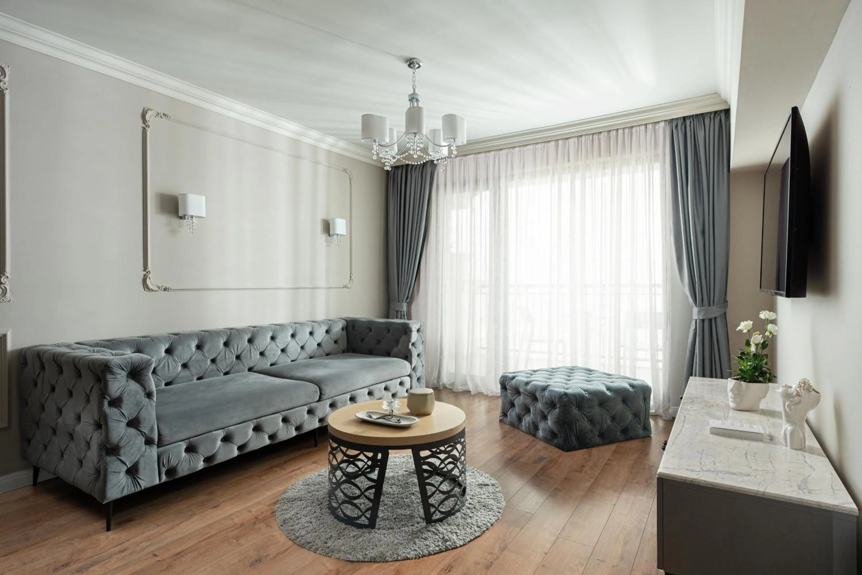 Bed in Casa di Fiore SPA and Medical Hotel, Mineral Pools & Private Beach