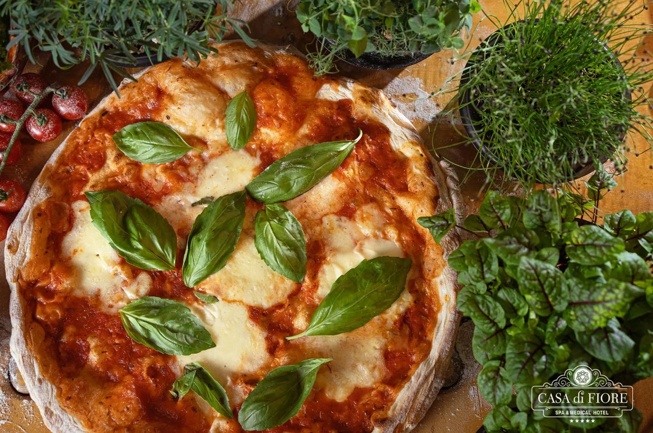 Restaurant/places to eat in Casa di Fiore SPA and Medical Hotel, Mineral Pools & Private Beach