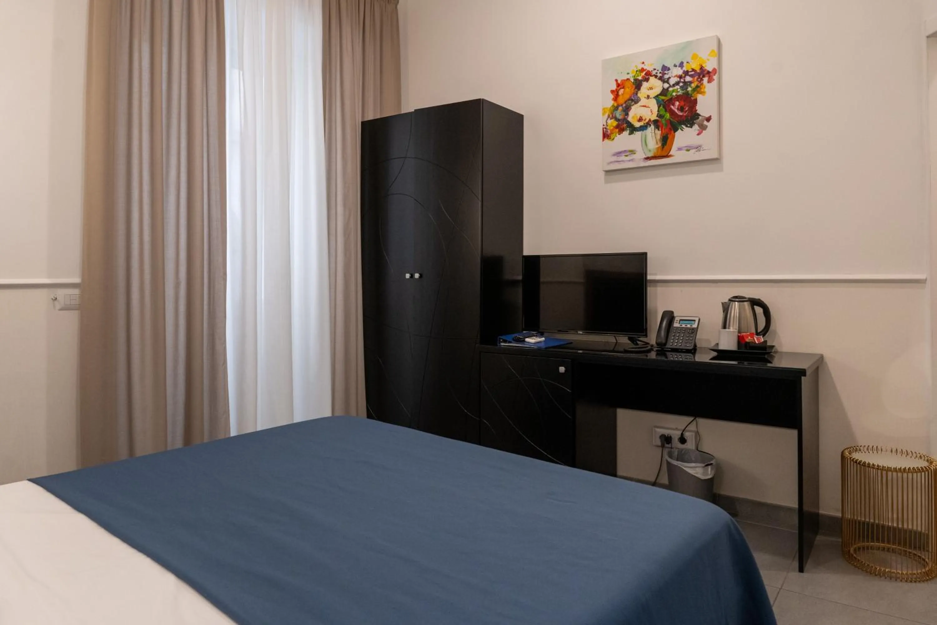 Bedroom, Bed in Hotel San Michele