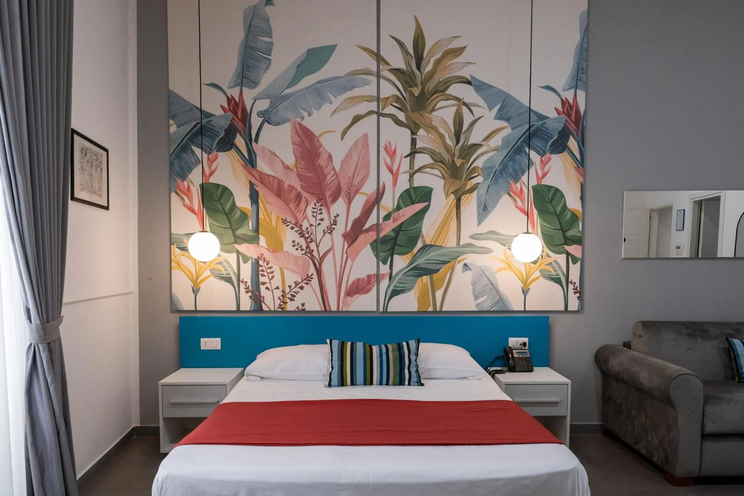 Bed in Hotel San Michele Bed in Hotel San Michele