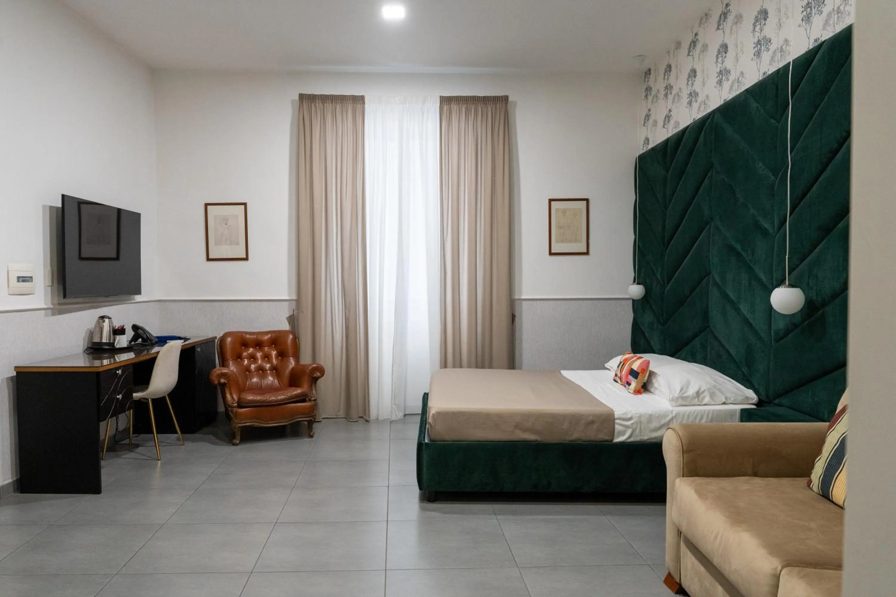 Bedroom, Bed in Hotel San Michele