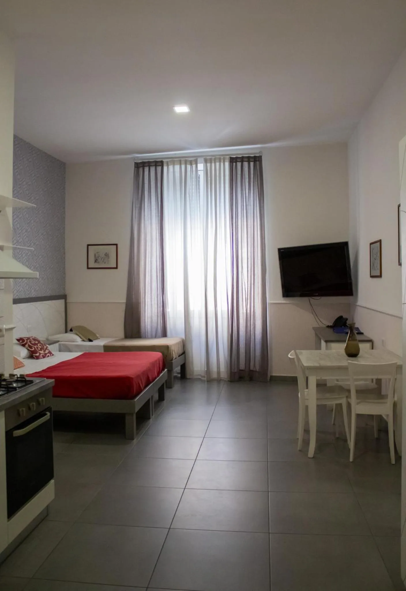 Bed in Hotel San Michele