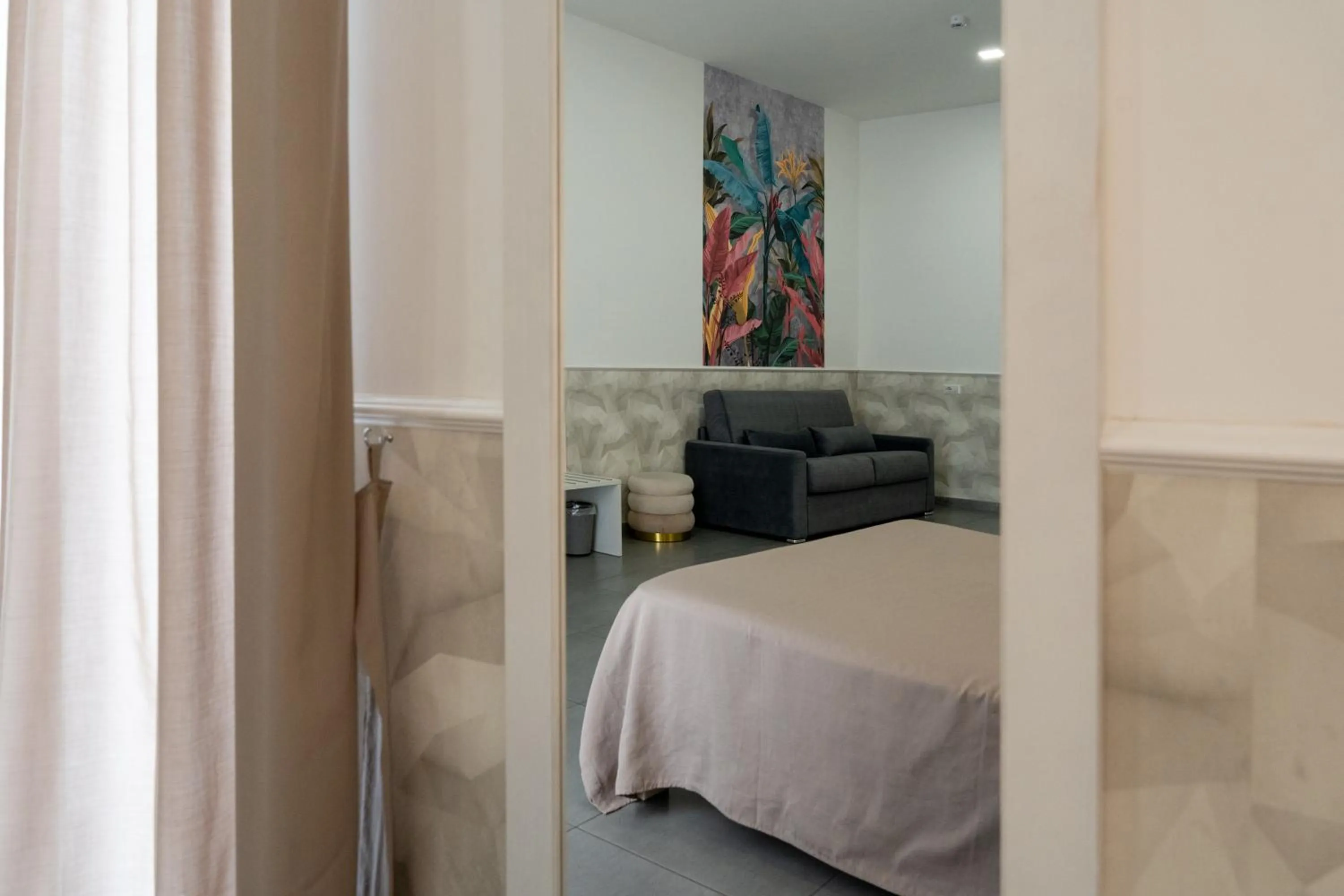 Bedroom, Bed in Hotel San Michele