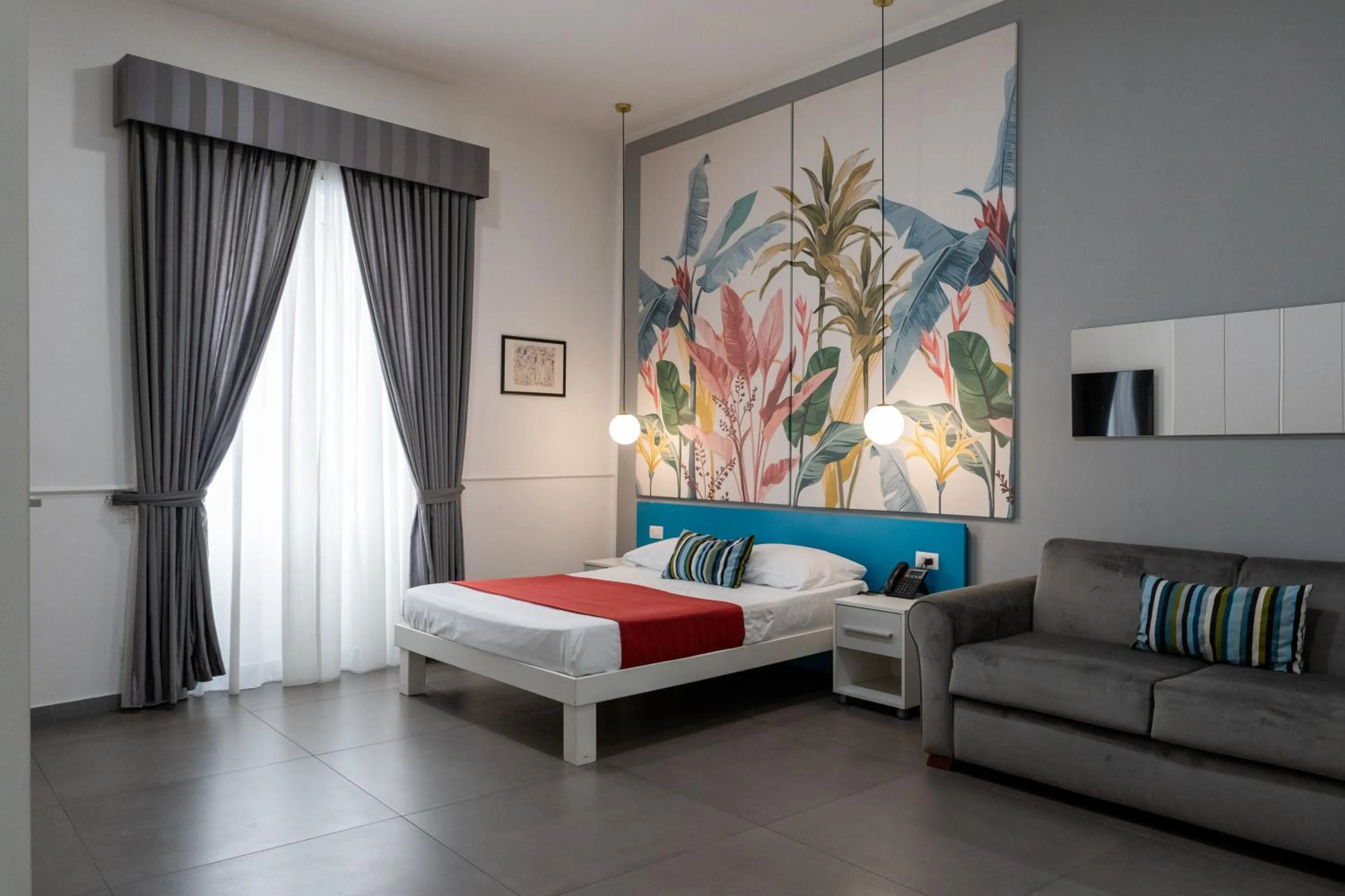 Bedroom, Bed in Hotel San Michele