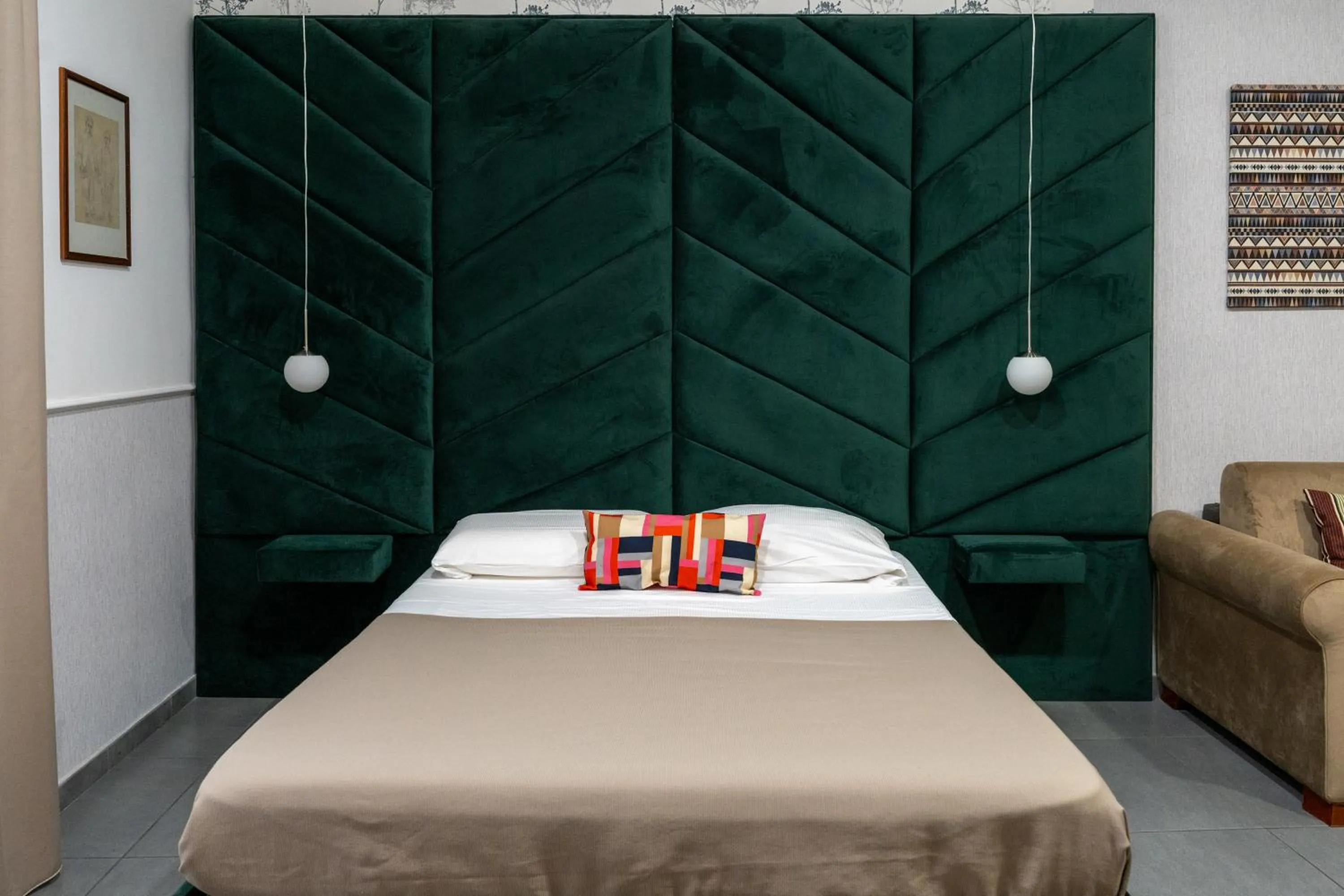 Bedroom, Bed in Hotel San Michele