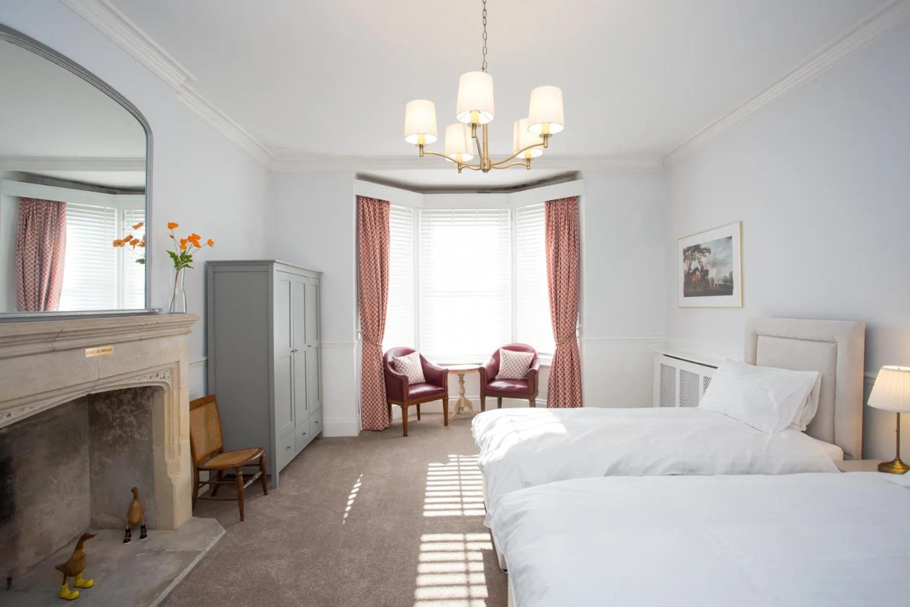 Bedroom, Bed in The Old Coastguard House