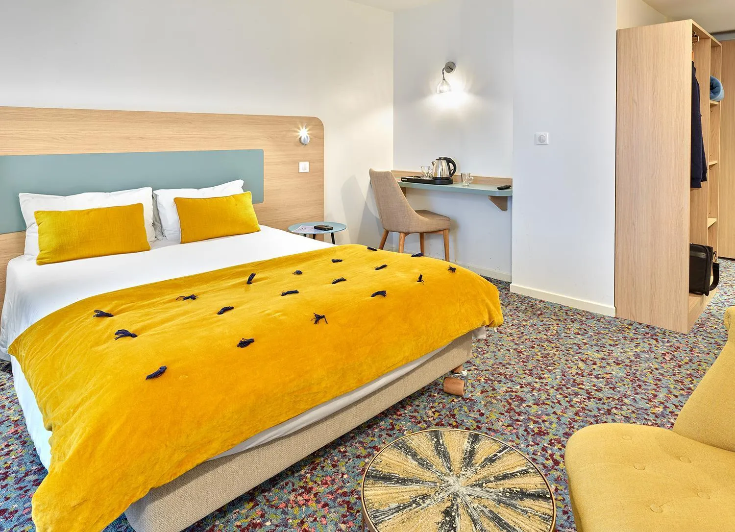 Photo of the whole room, Bed in Hôtel REVOTEL Nancy Centre Gare et Congrès