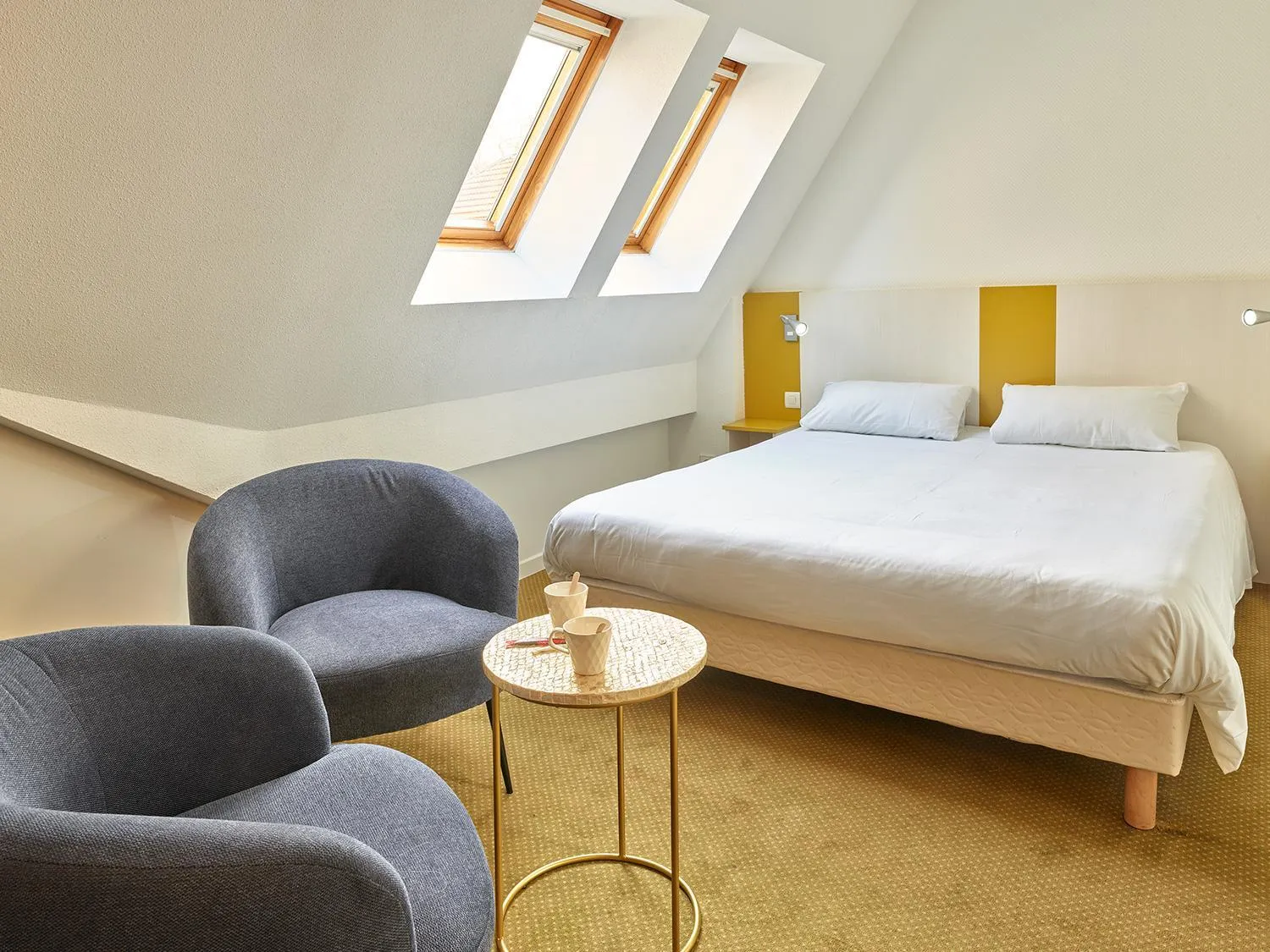 Photo of the whole room, Bed in Hôtel REVOTEL Nancy Centre Gare et Congrès