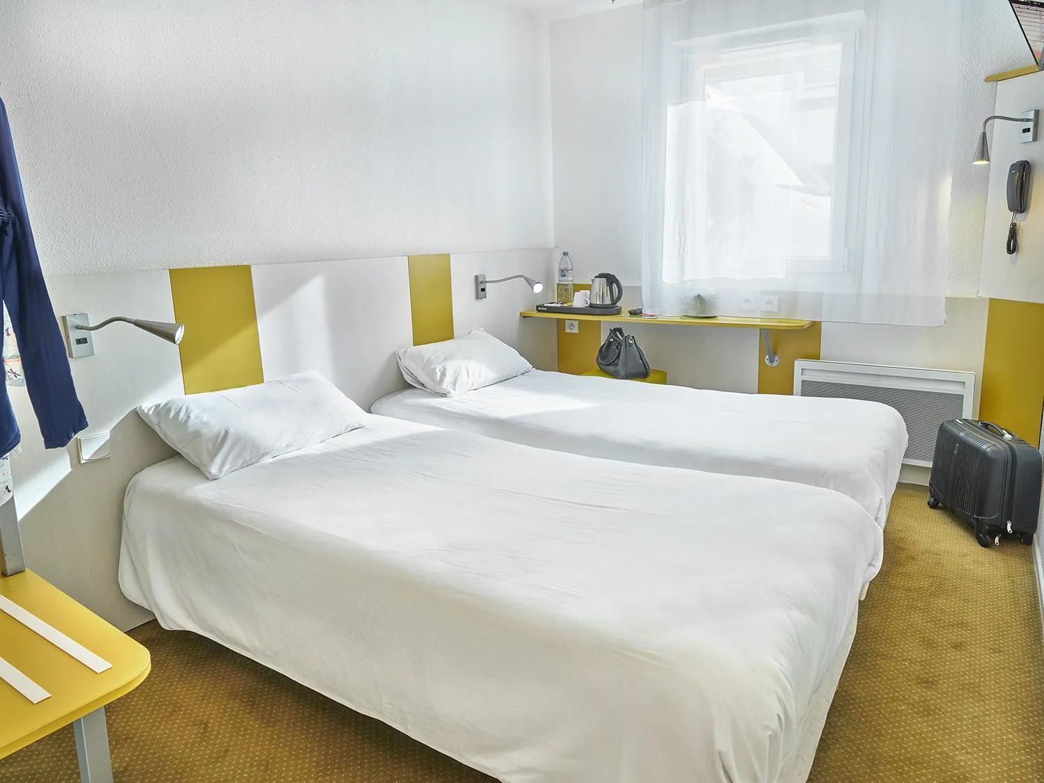 Photo of the whole room, Bed in Hôtel REVOTEL Nancy Centre Gare et Congrès