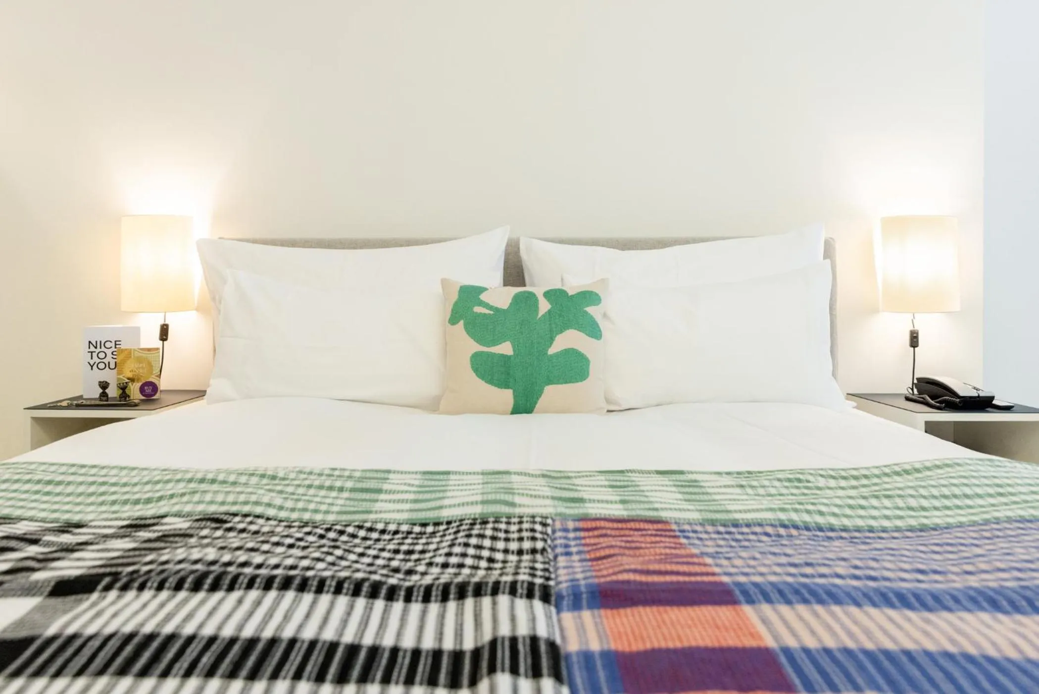 Bed in Greulich Design & Boutique Hotel