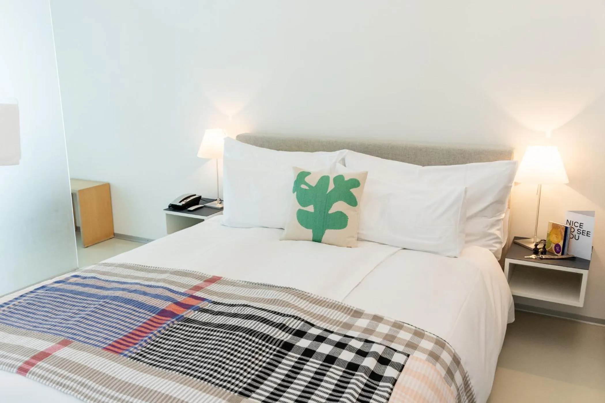 Bed in Greulich Design & Boutique Hotel