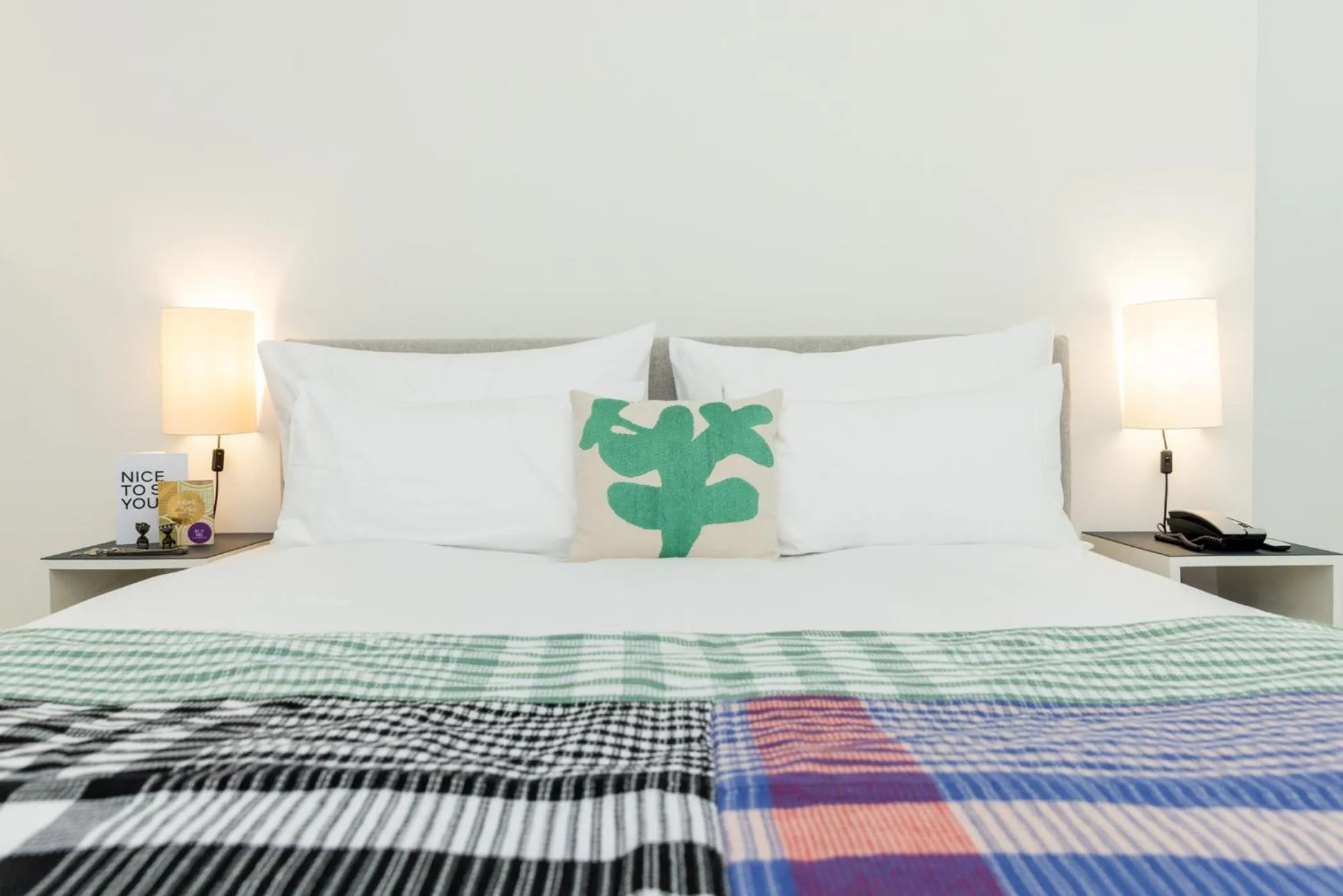 Bed in Greulich Design & Boutique Hotel