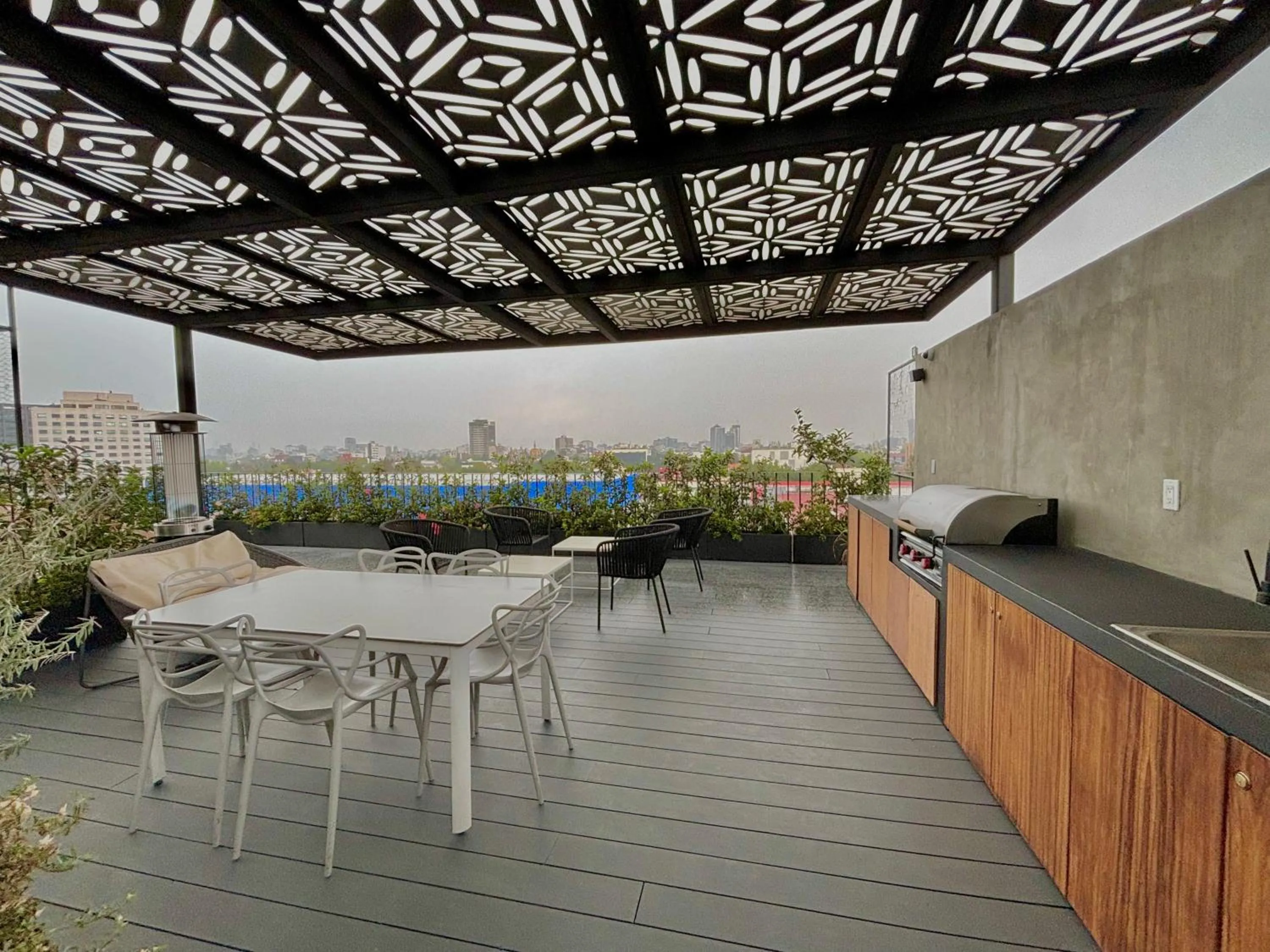 Balcony/Terrace in Park Life Condesa Hipódromo