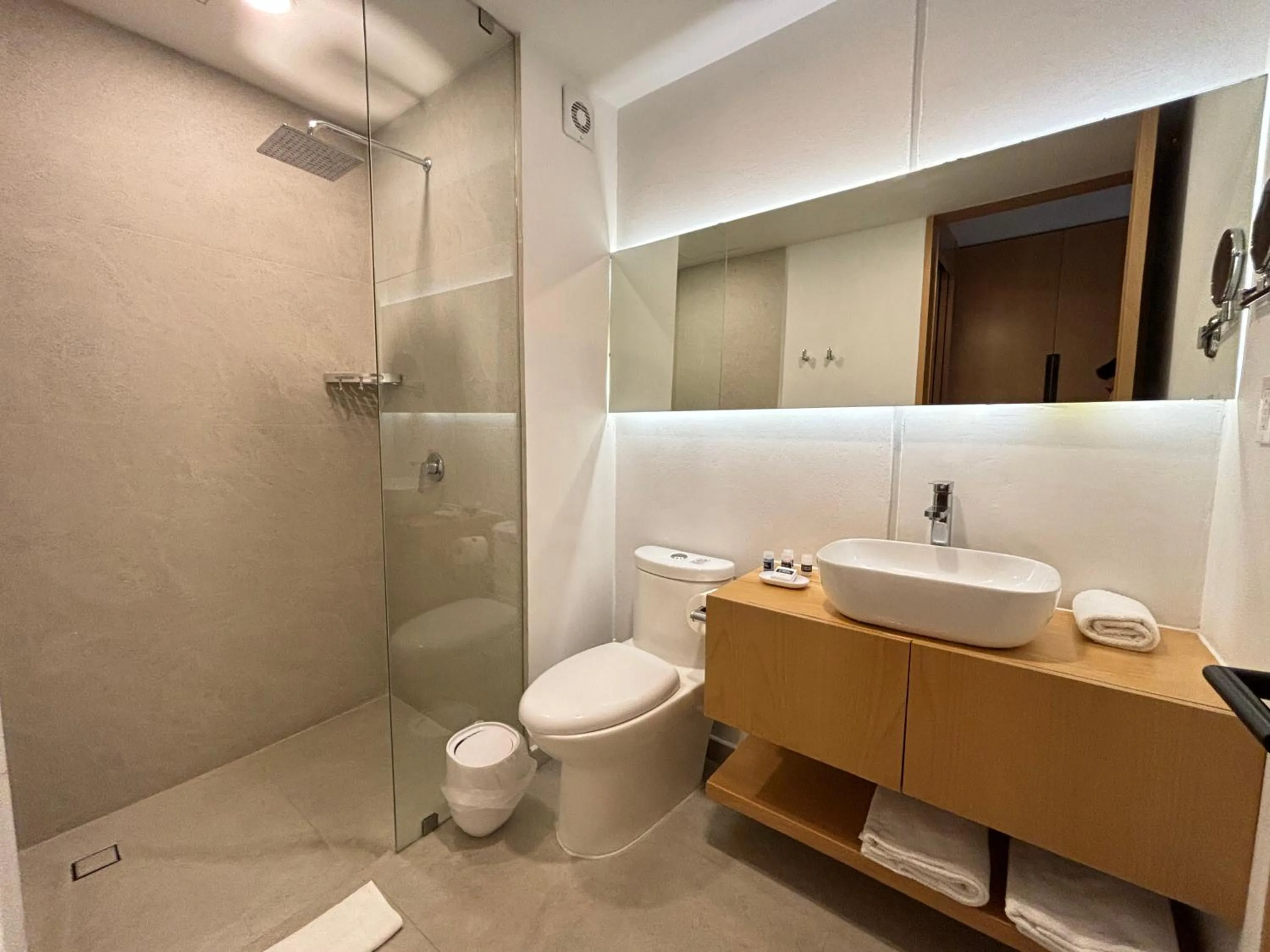 Shower in Park Life Condesa Hipódromo