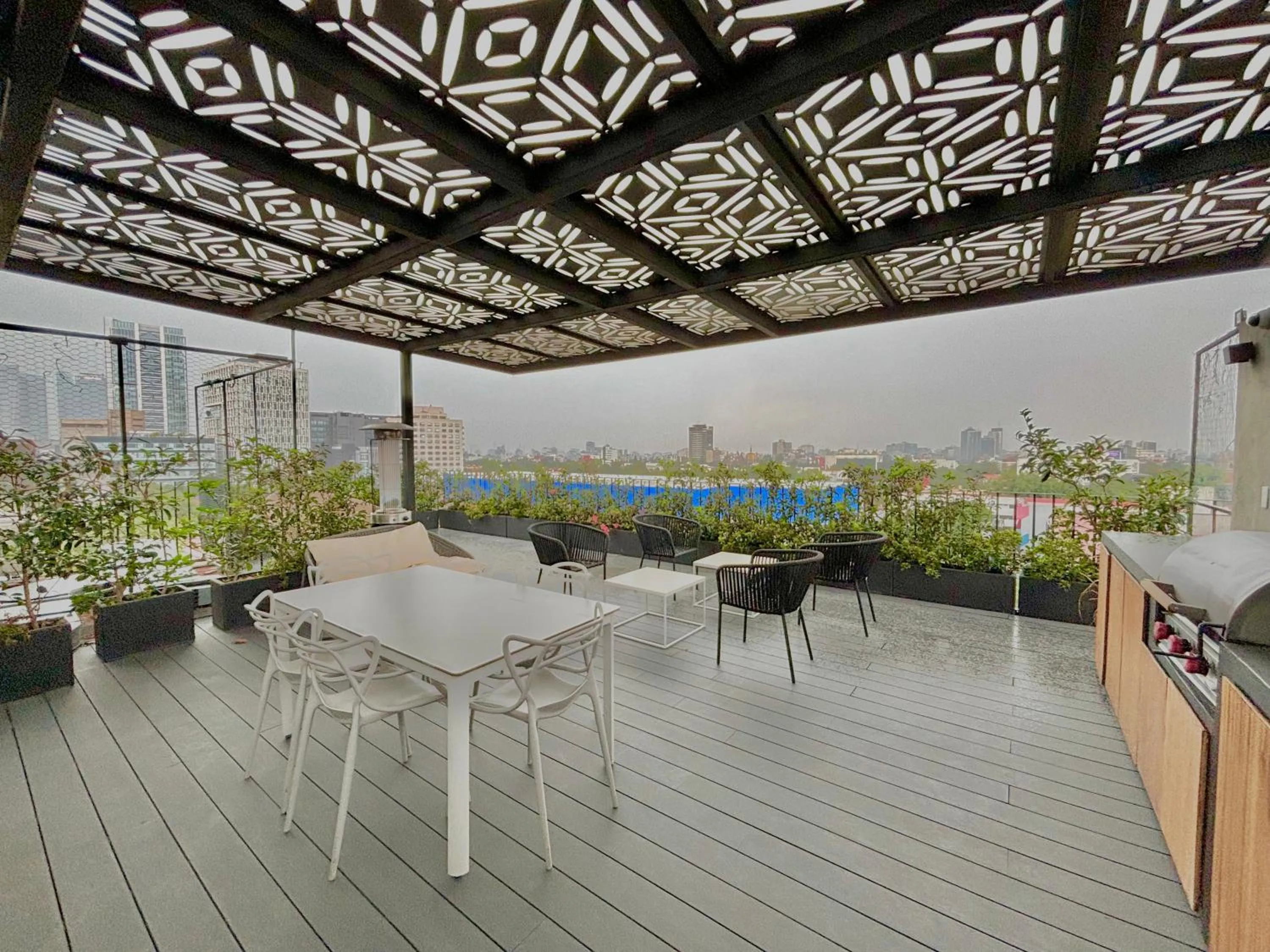 Balcony/Terrace in Park Life Condesa Hipódromo