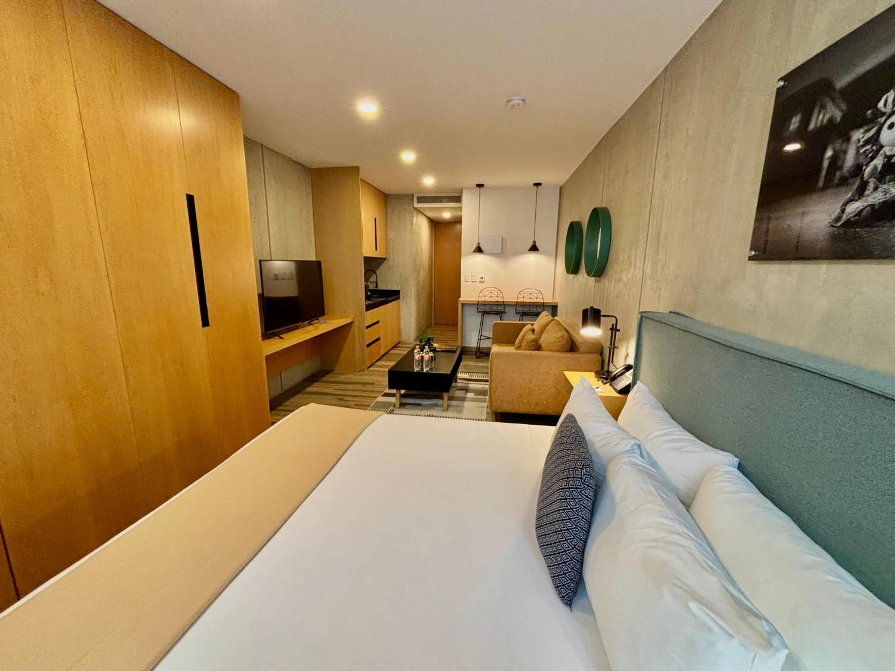 Bed in Park Life Condesa Hipódromo