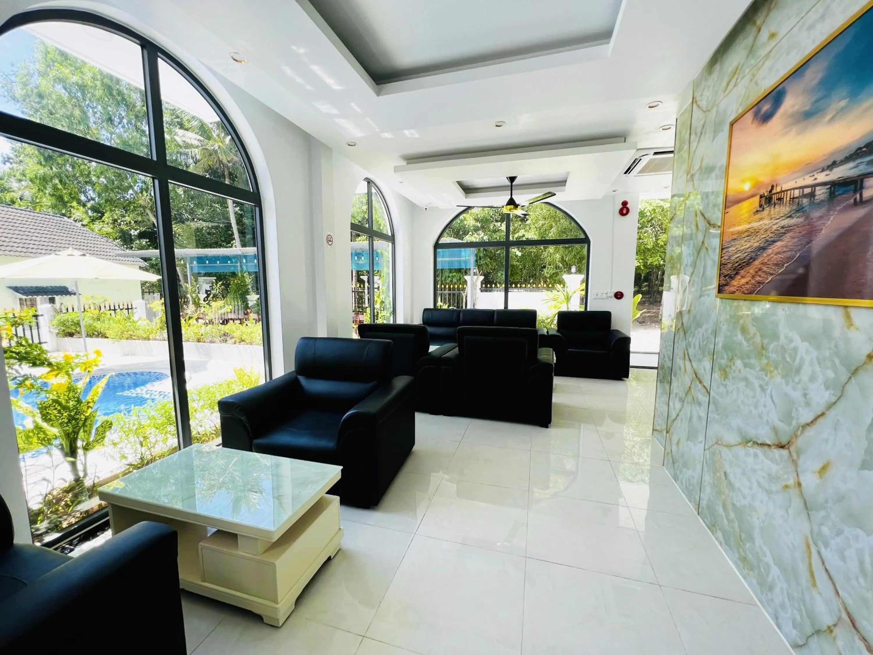 Living room in Dương Đông Hotel