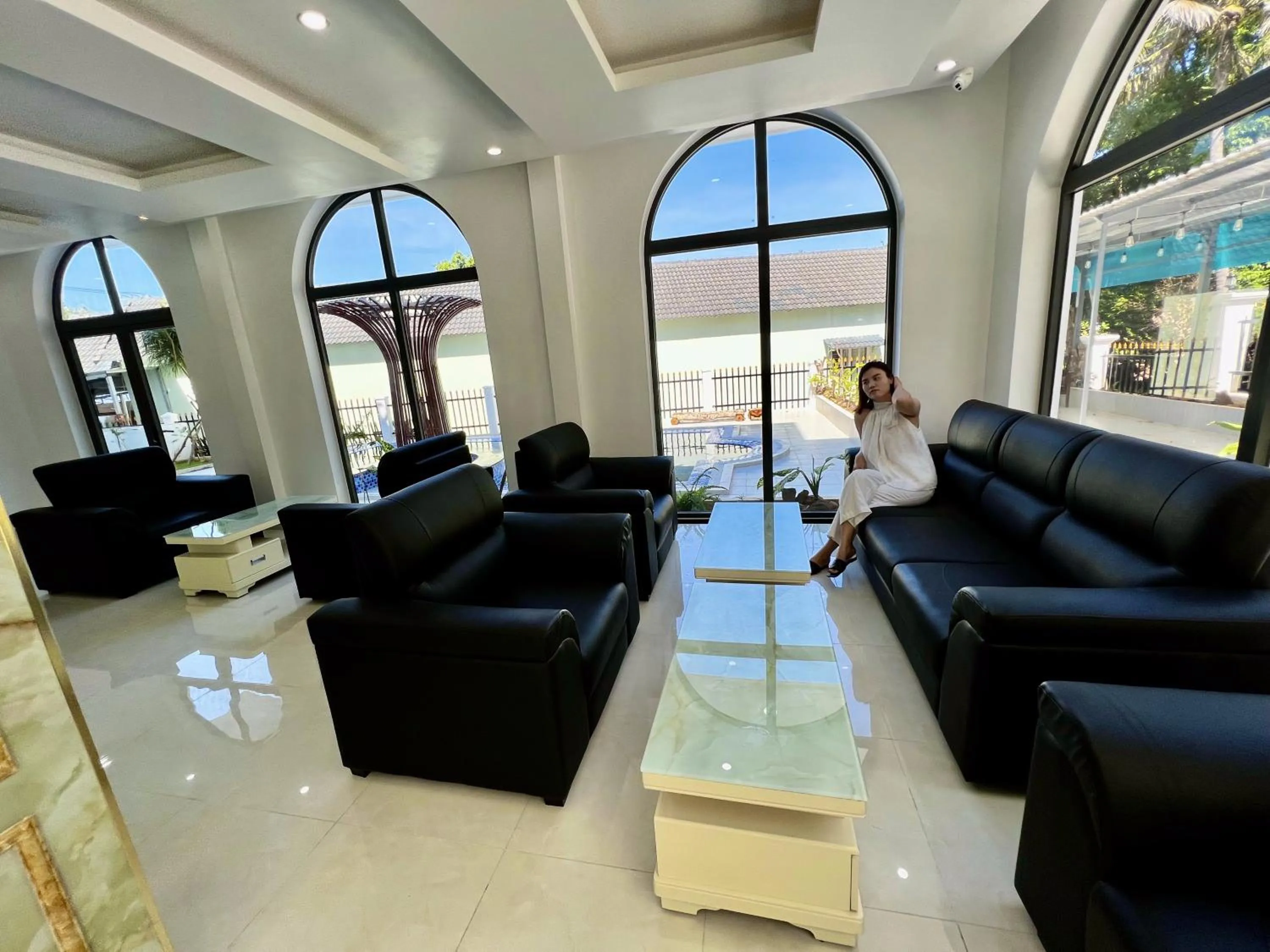 Living room in Dương Đông Hotel