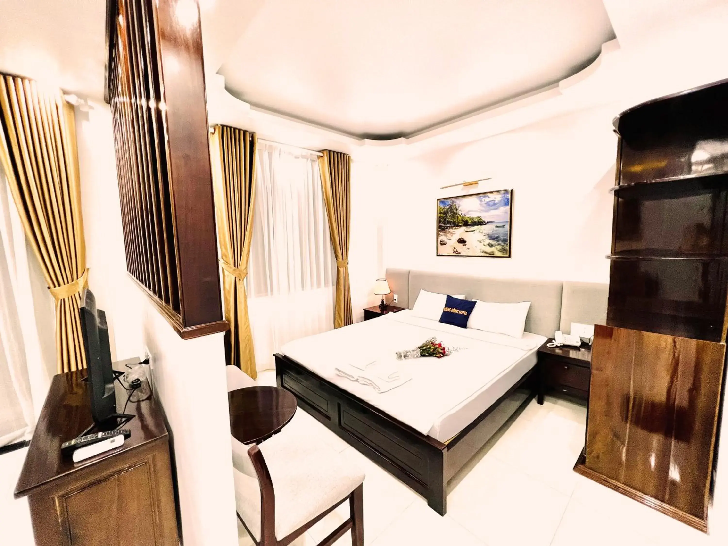 Bed in Dương Đông Hotel Bed in Dương Đông Hotel