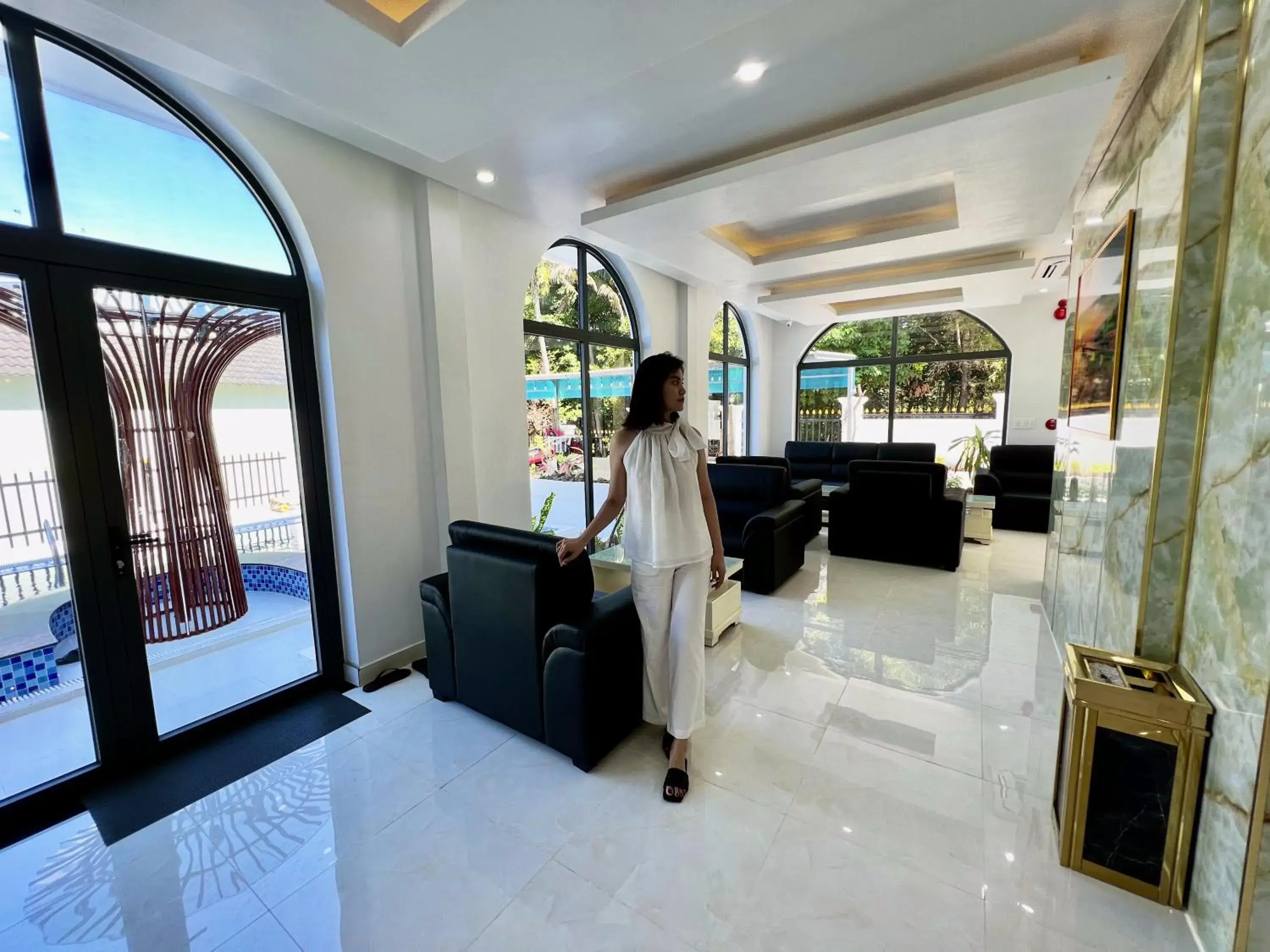 Lobby or reception in Dương Đông Hotel Lobby or reception in Dương Đông Hotel