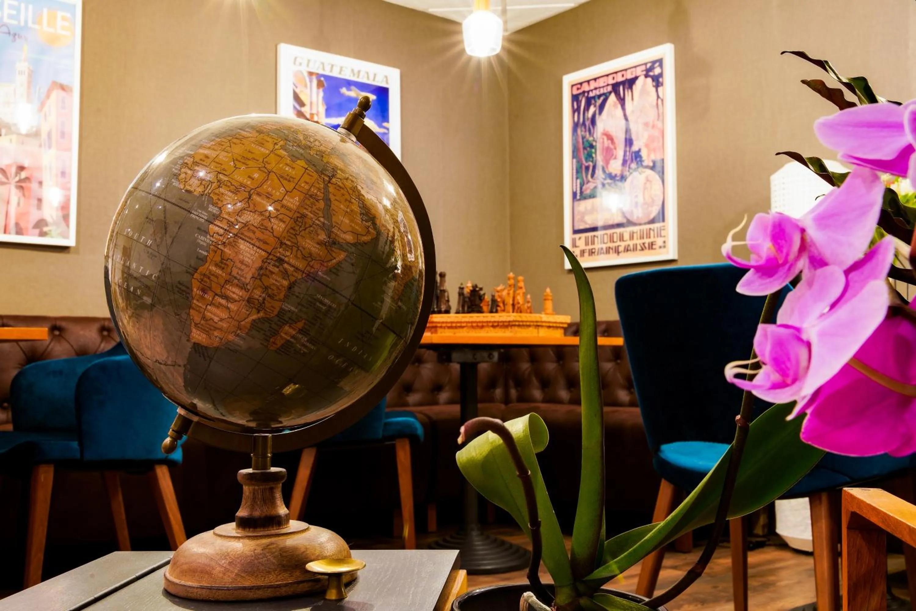 Seating area in Kerkermeister Pension