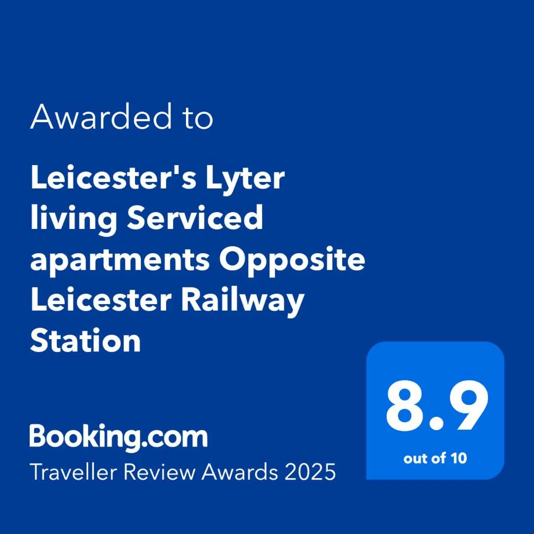 Leicester's Lyter living Serviced apartments Opposite Leicester Railway Station