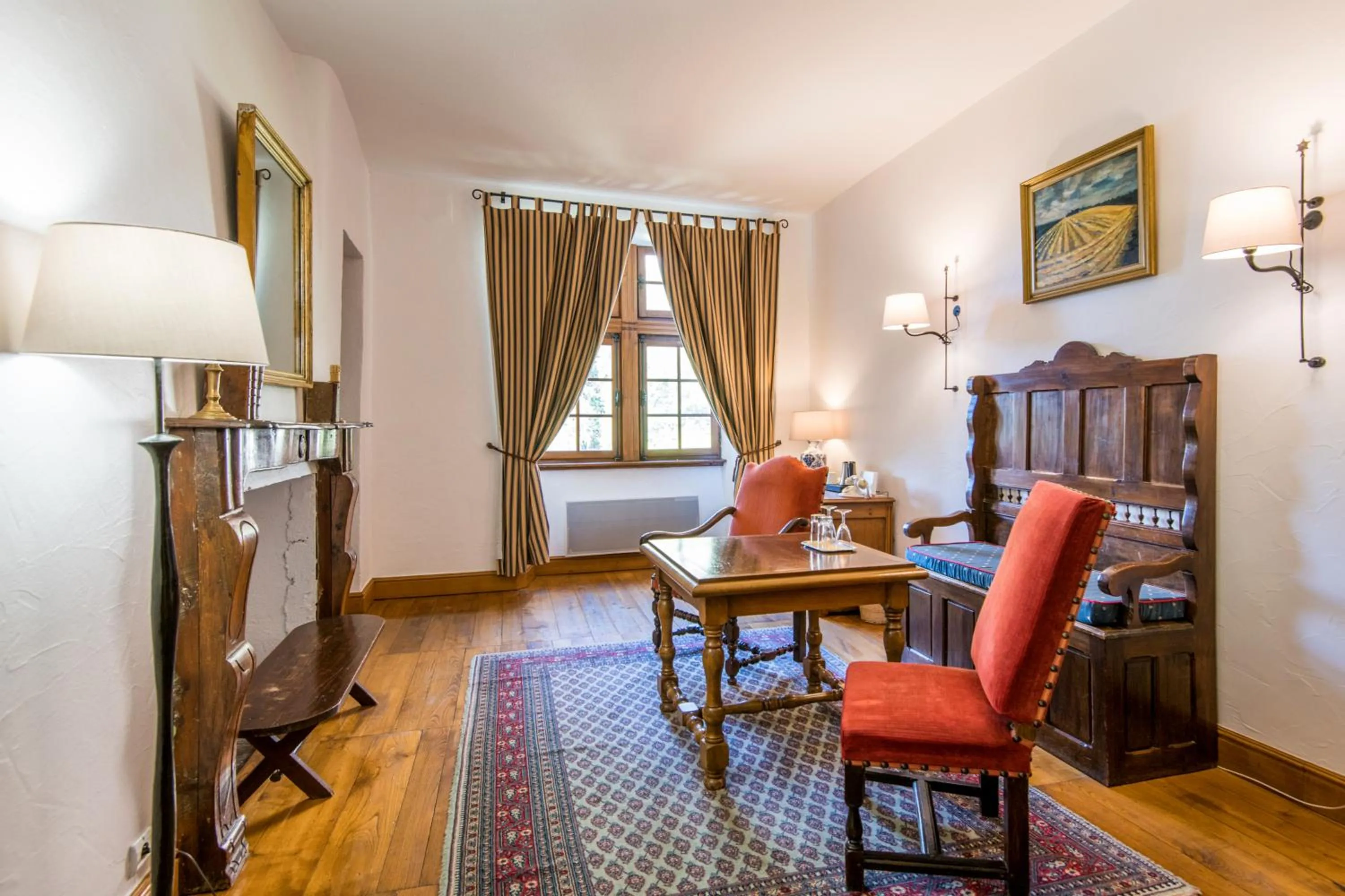 Living room in Château De La Caze Piscine & Spa - Ste Enimie