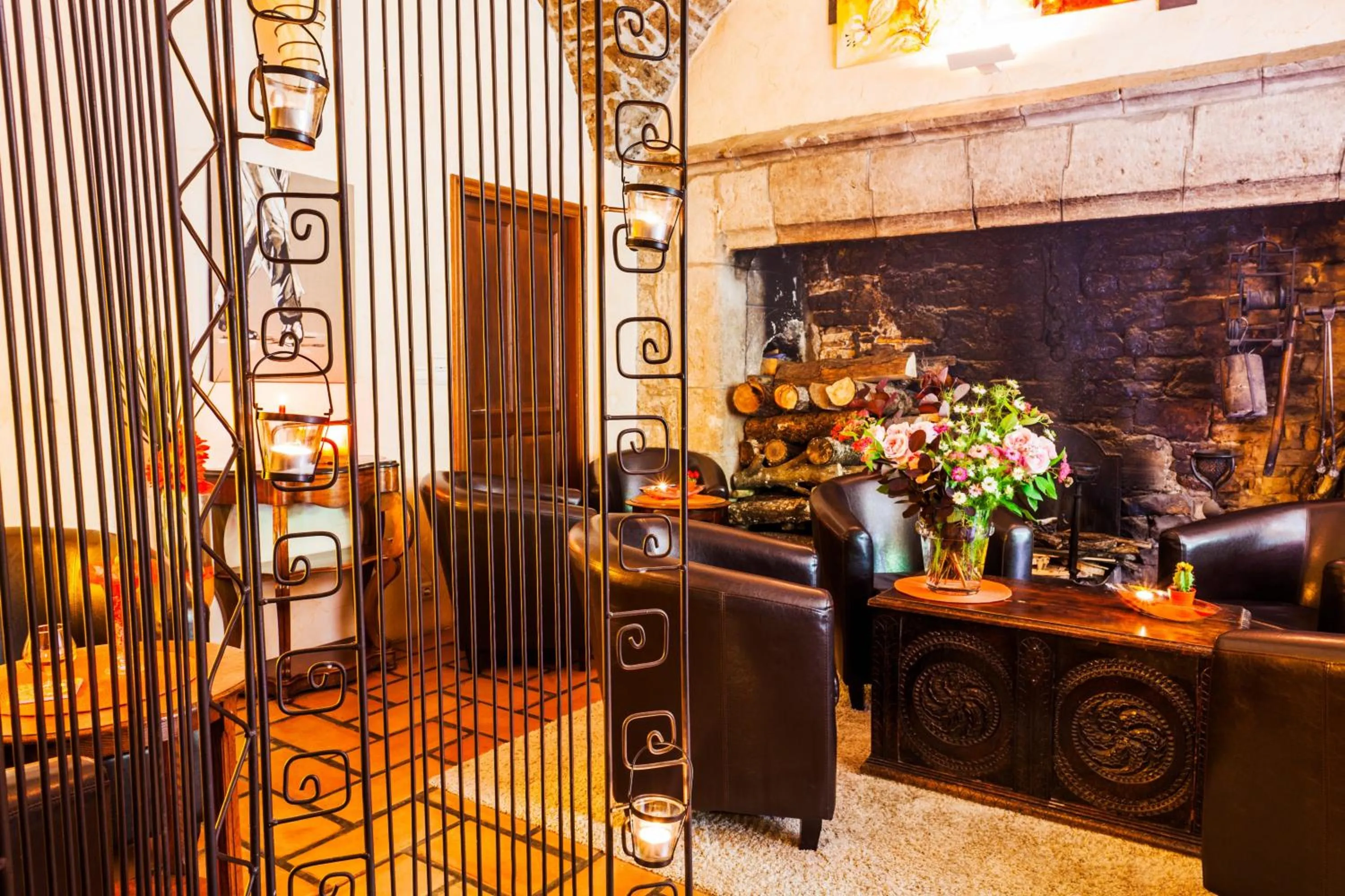 Decorative detail in Château De La Caze Piscine & Spa - Ste Enimie