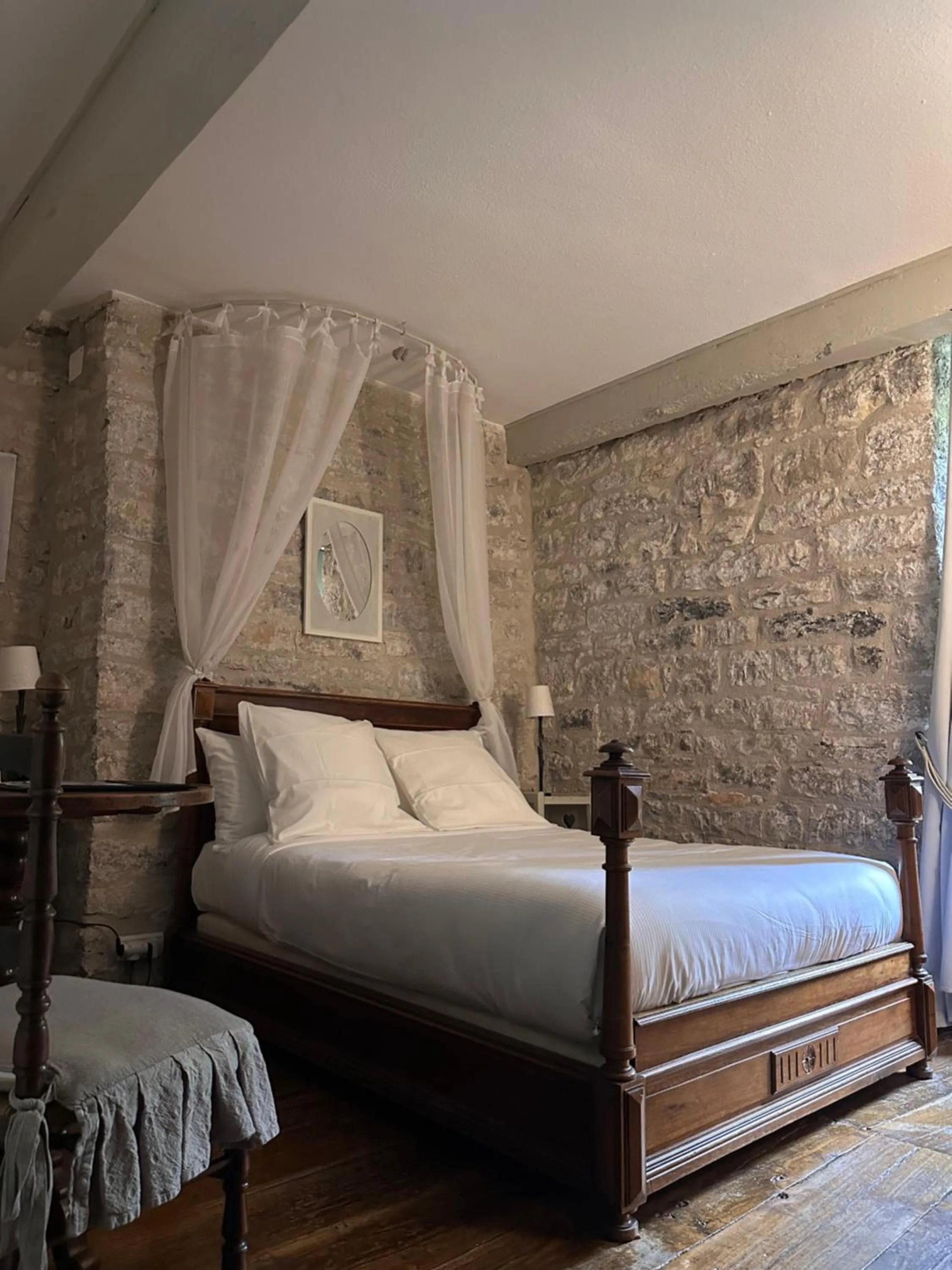 Bed in Château De La Caze Piscine & Spa - Ste Enimie