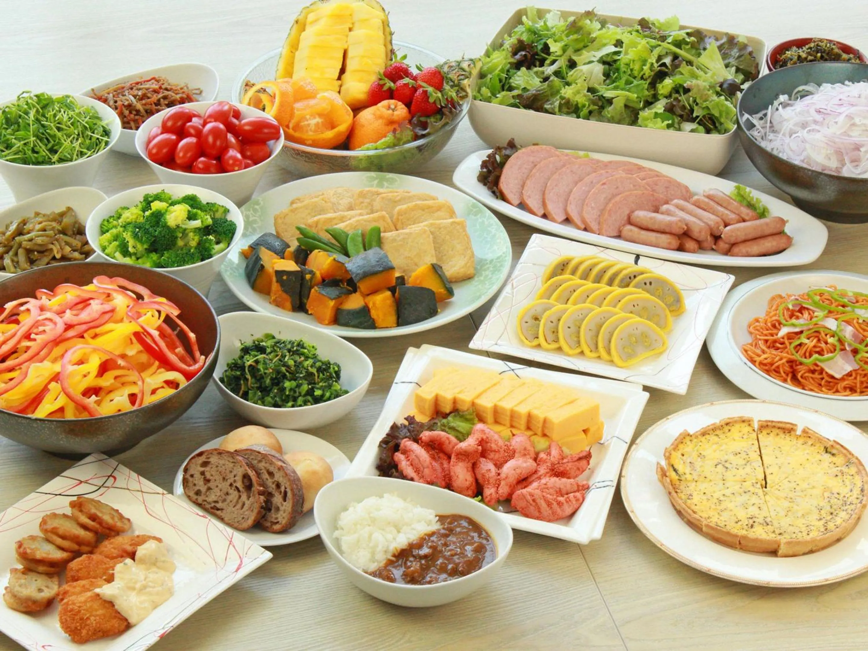 Breakfast in Daiwa Roynet Hotel Kumamoto Ginzadori PREMIER - former Daiwa Roynet Hotel Kumamoto Ginzadori