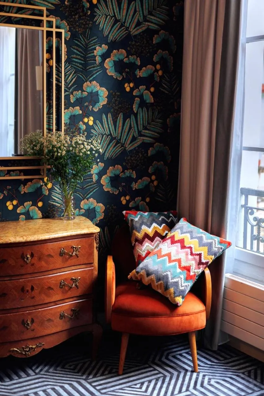 Seating area in Hotel de Fleurie - Saint-Germain-des-Pres