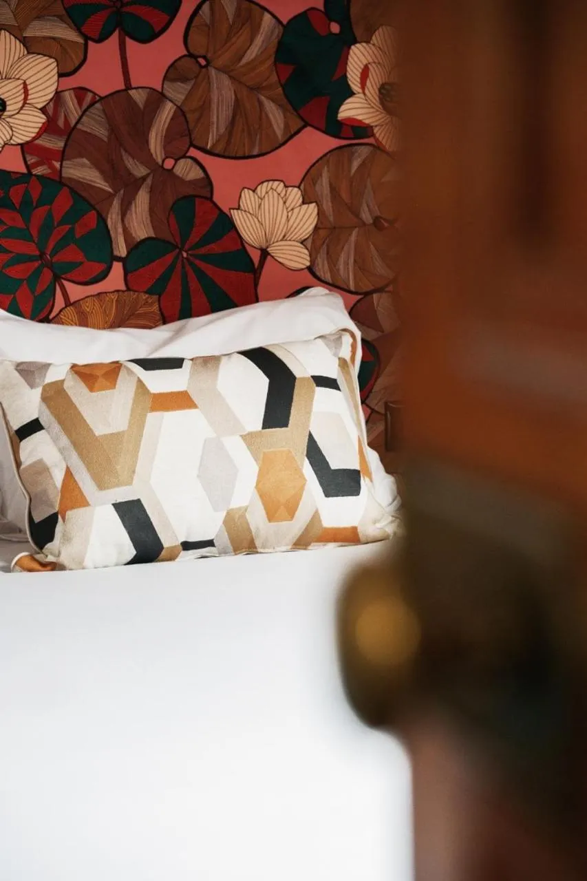 Bed in Hotel de Fleurie - Saint-Germain-des-Pres