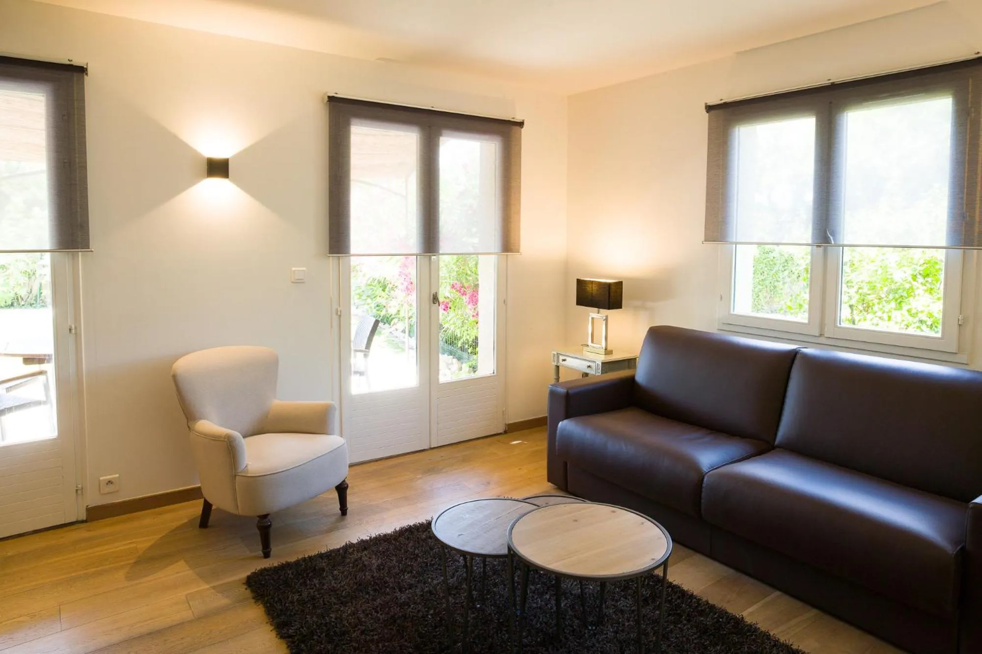 Living room in Hôtel l'Amandière