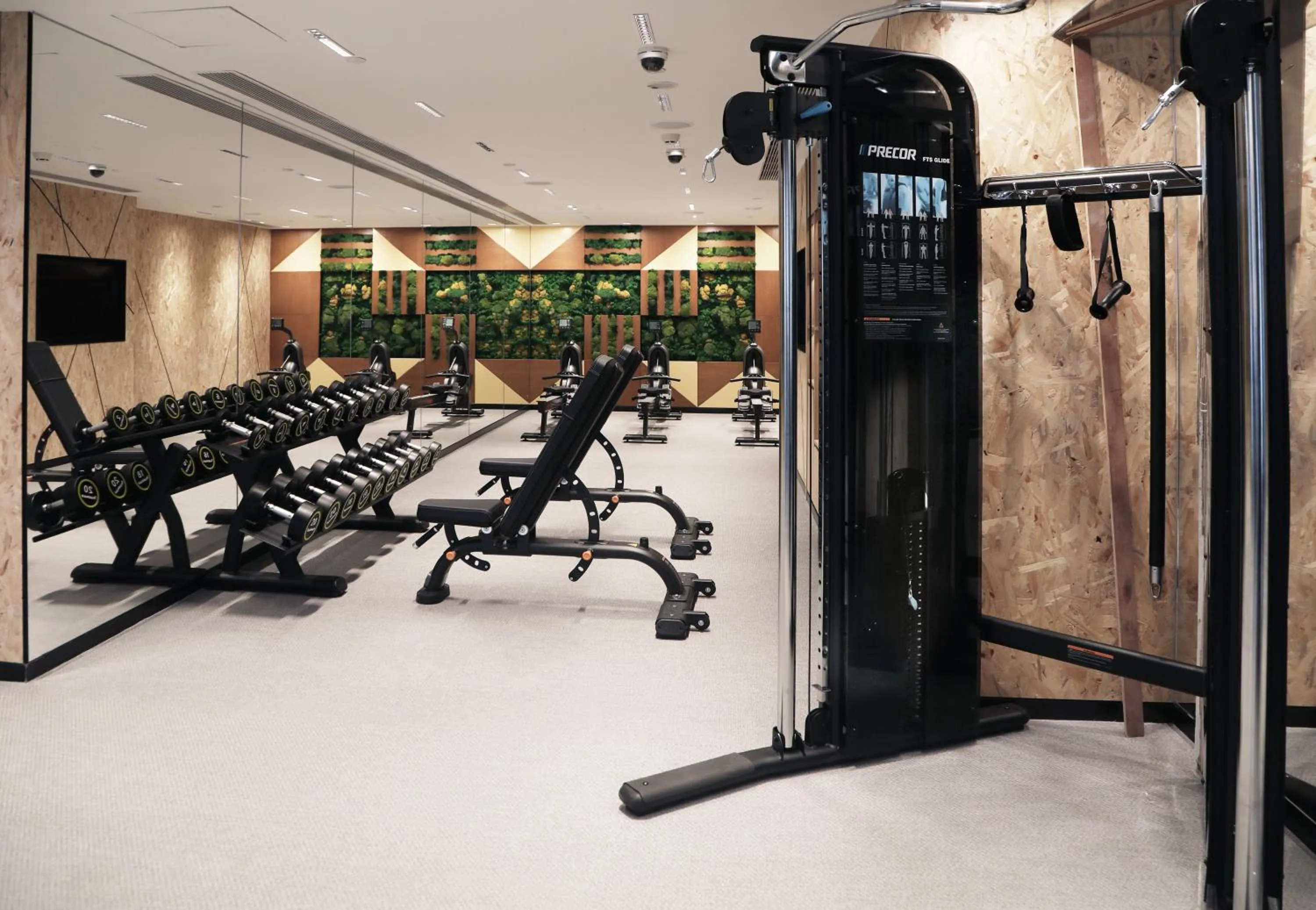 Fitness centre/facilities in Artyzen Habitat Qiantan Shanghai