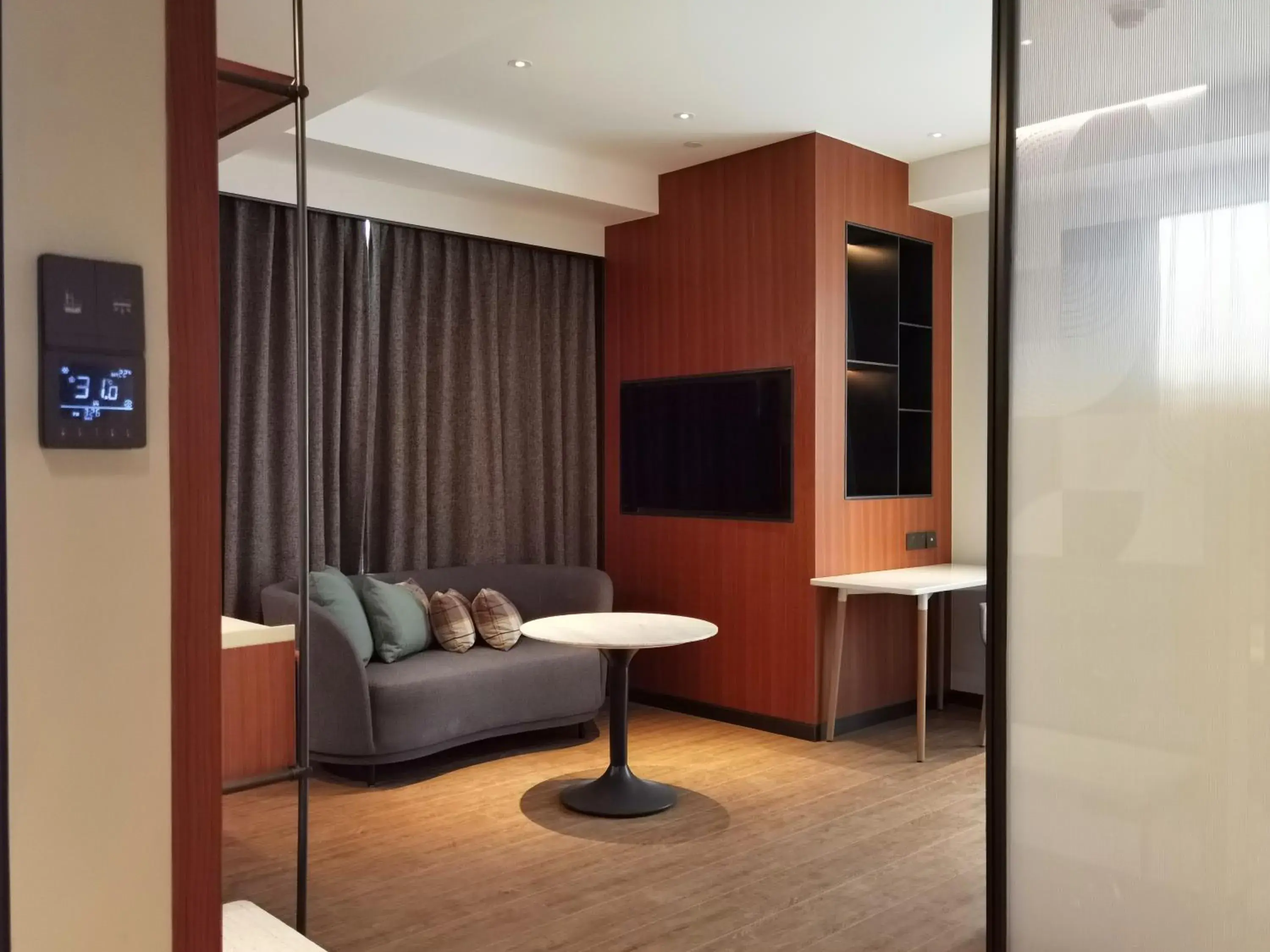 Living room in Artyzen Habitat Qiantan Shanghai Living room in Artyzen Habitat Qiantan Shanghai