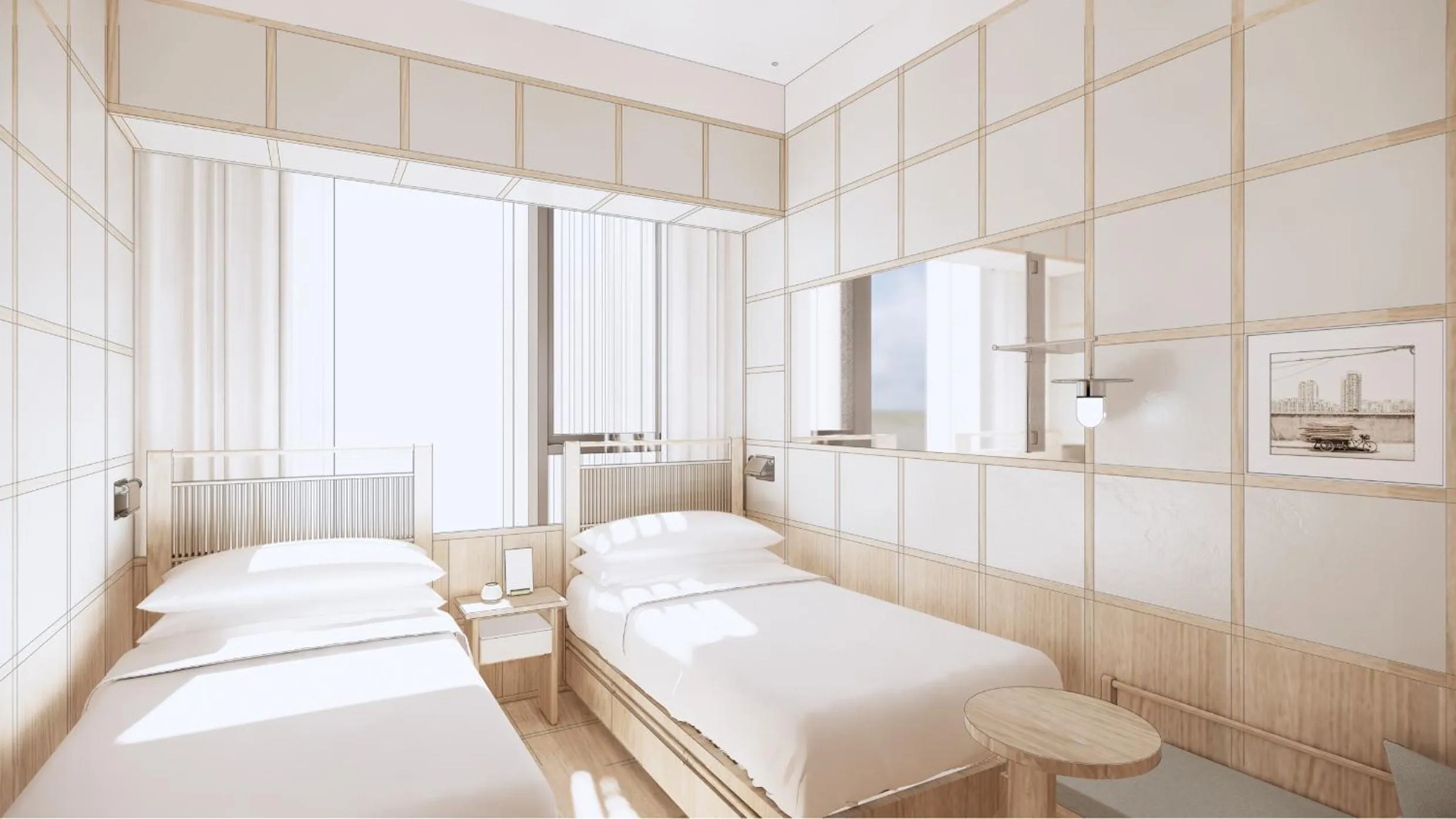 Photo of the whole room, Bed in The Shàng by Artyzen Qiantan Shanghai