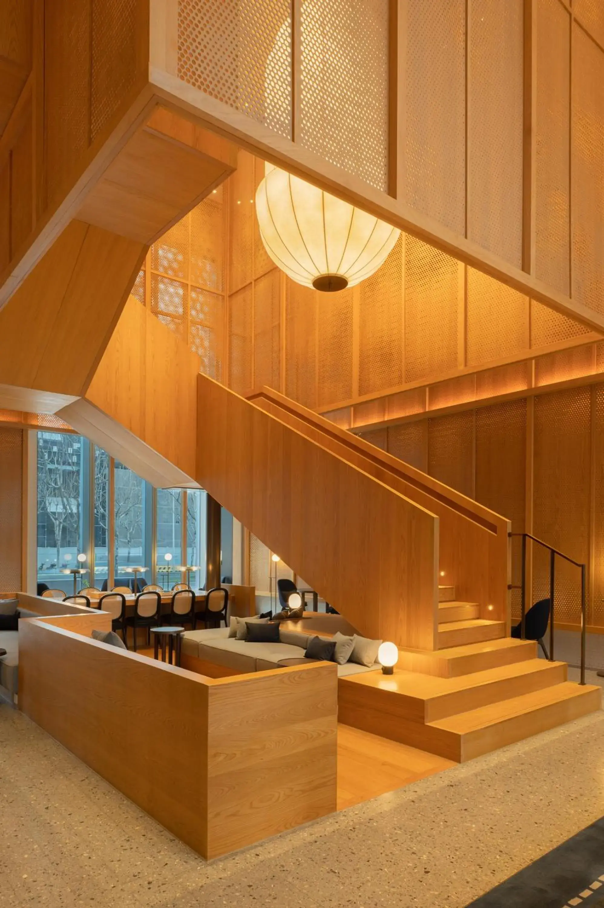 Lobby or reception in The Shàng by Artyzen Qiantan Shanghai Lobby or reception in The Shàng by Artyzen Qiantan Shanghai