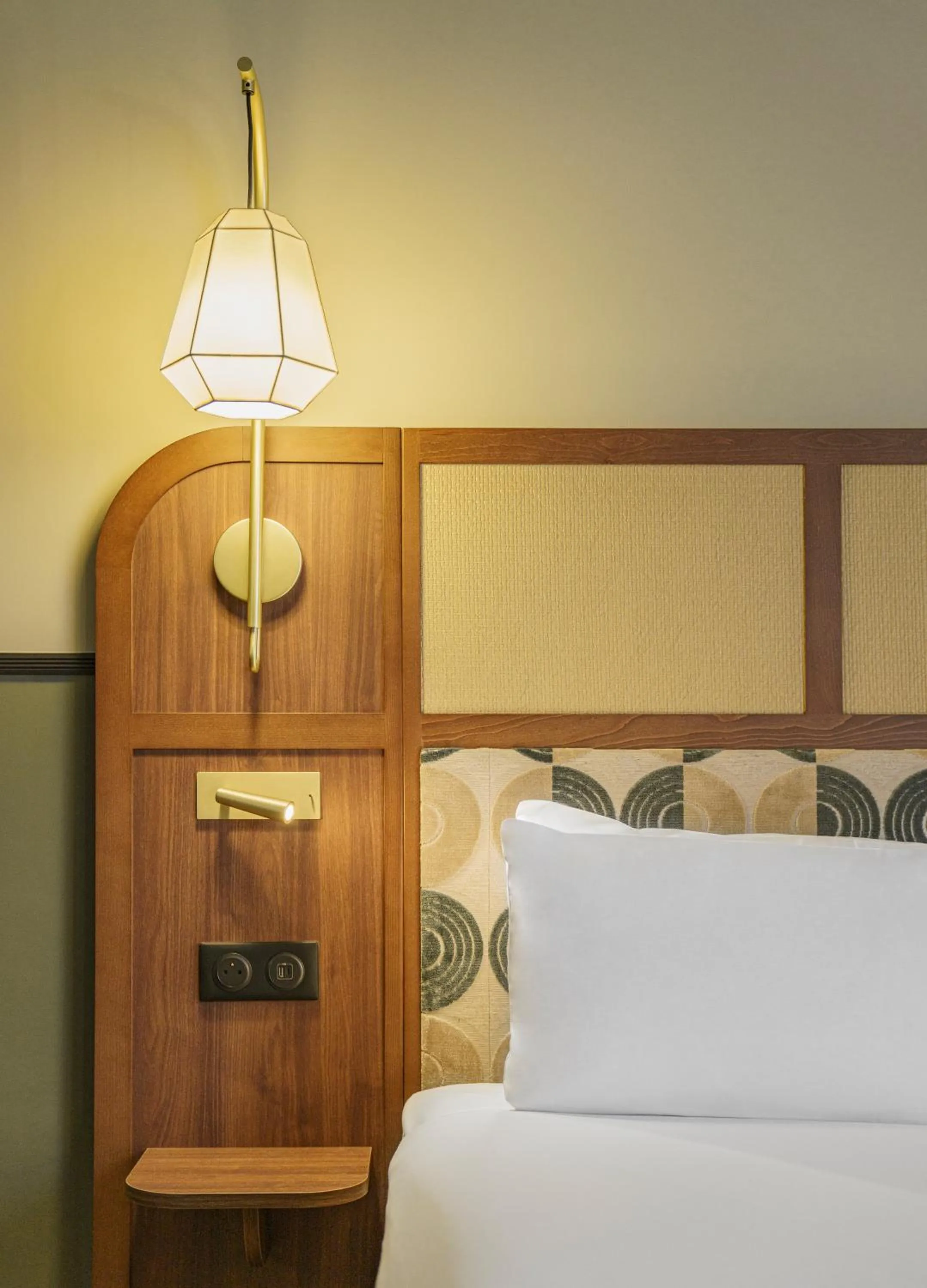 Decorative detail, Bed in voco Paris - Porte de Clichy by IHG