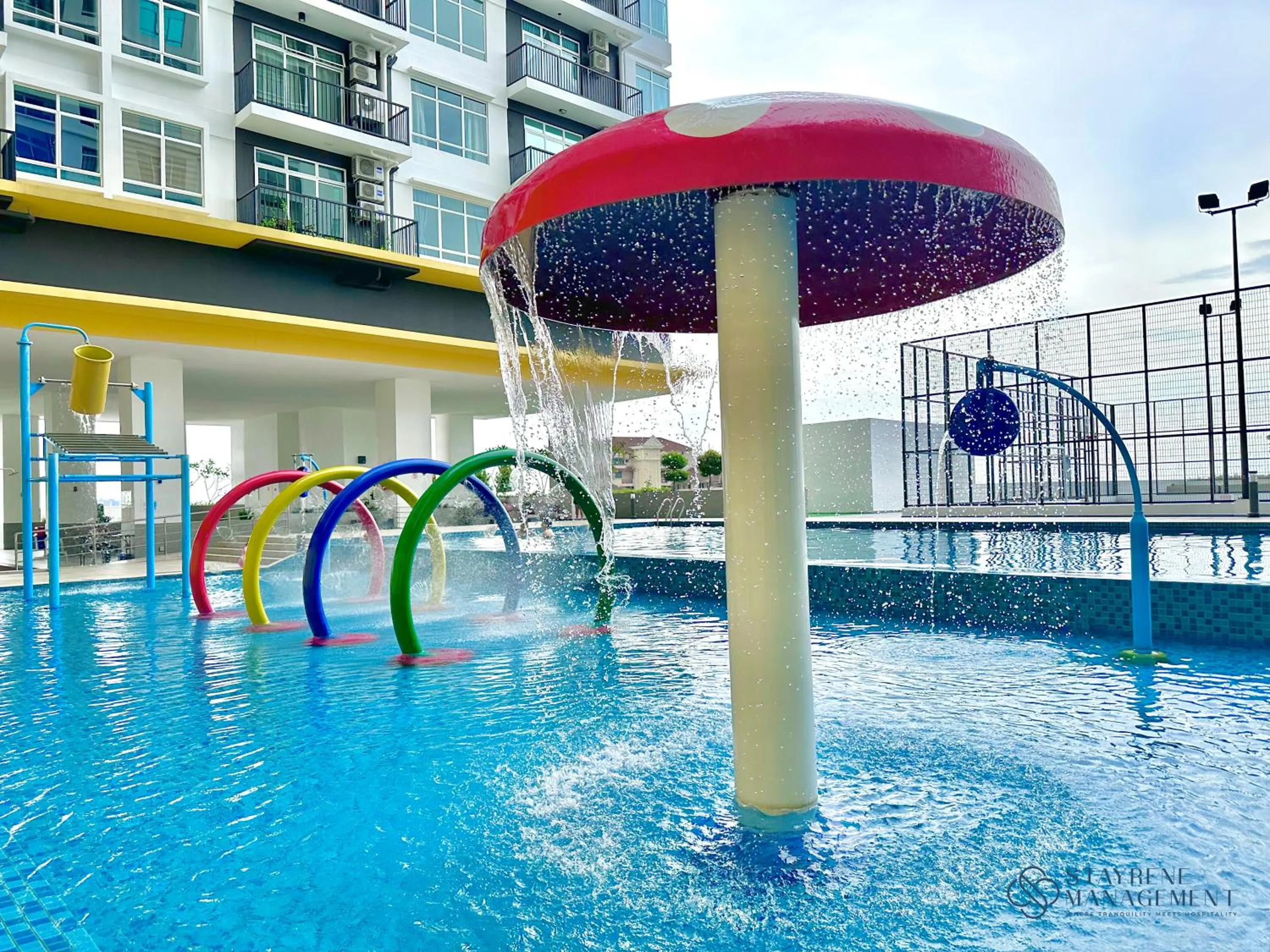 Pool view in Melaka Novo 8 Residence - Jonker Street by Stayrene